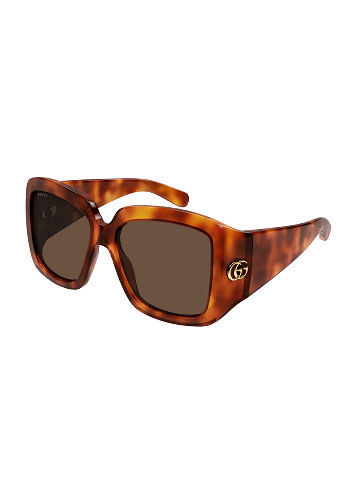 Shop Gucci Gg1402s Sunglasses In Havana Havana Brown