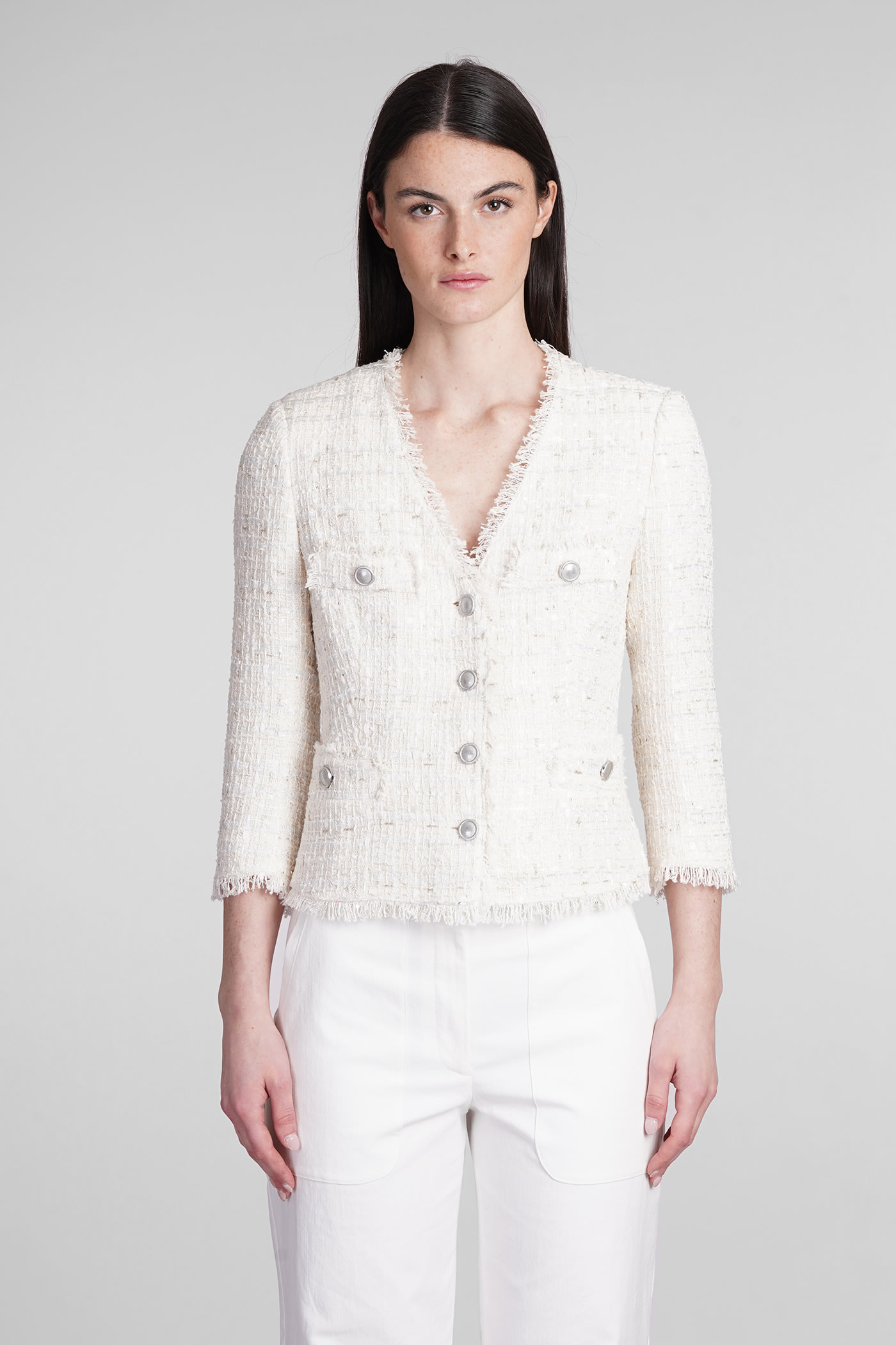 Tagliatore Dharma Jacket In Beige