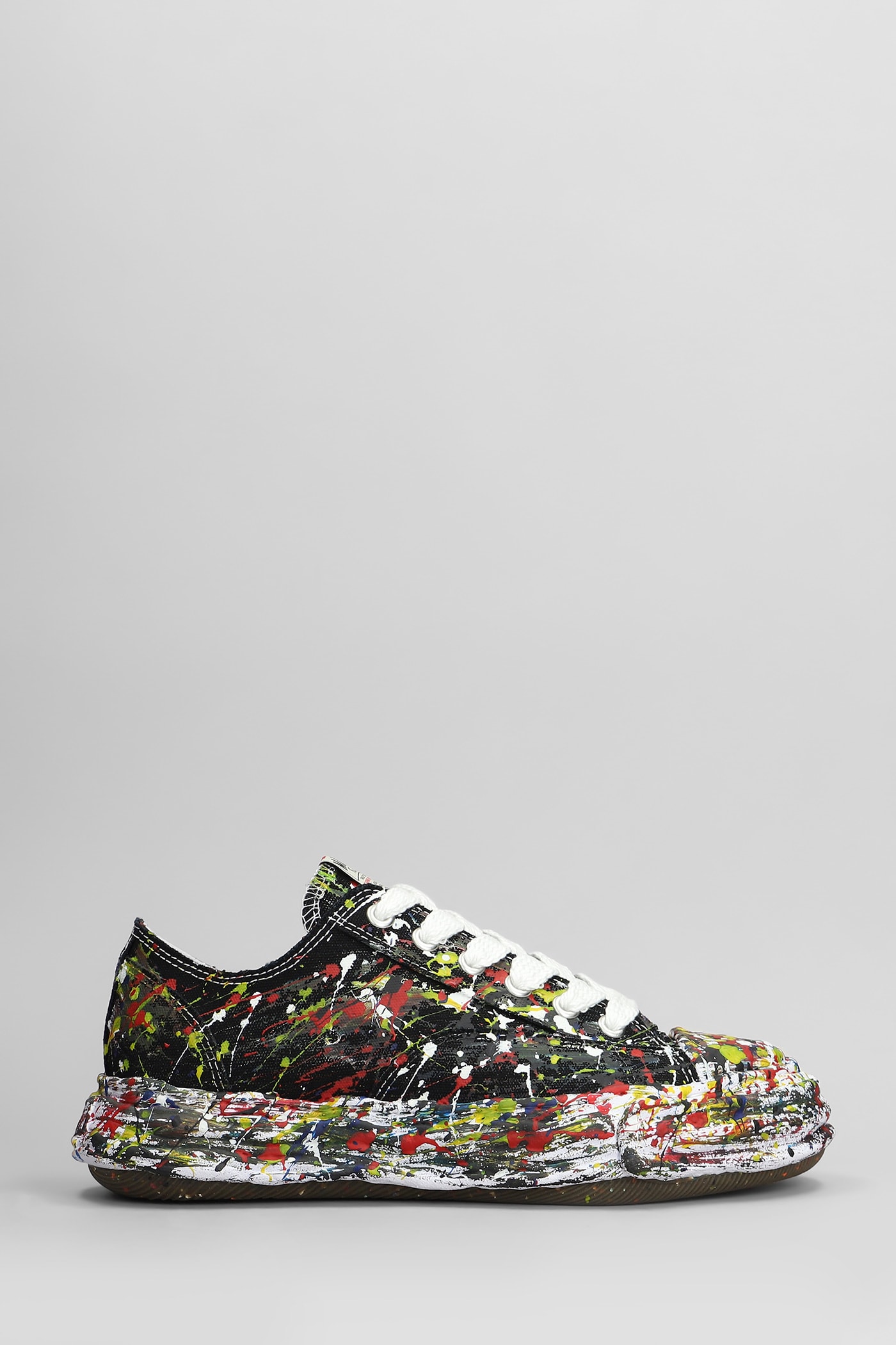 Peterson 23 Sneakers In Black Cotton