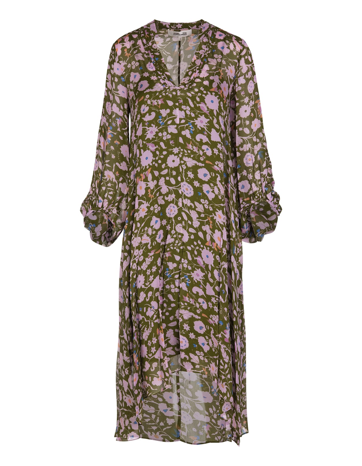 Diane Von Furstenberg Ileana Chiffon Dress