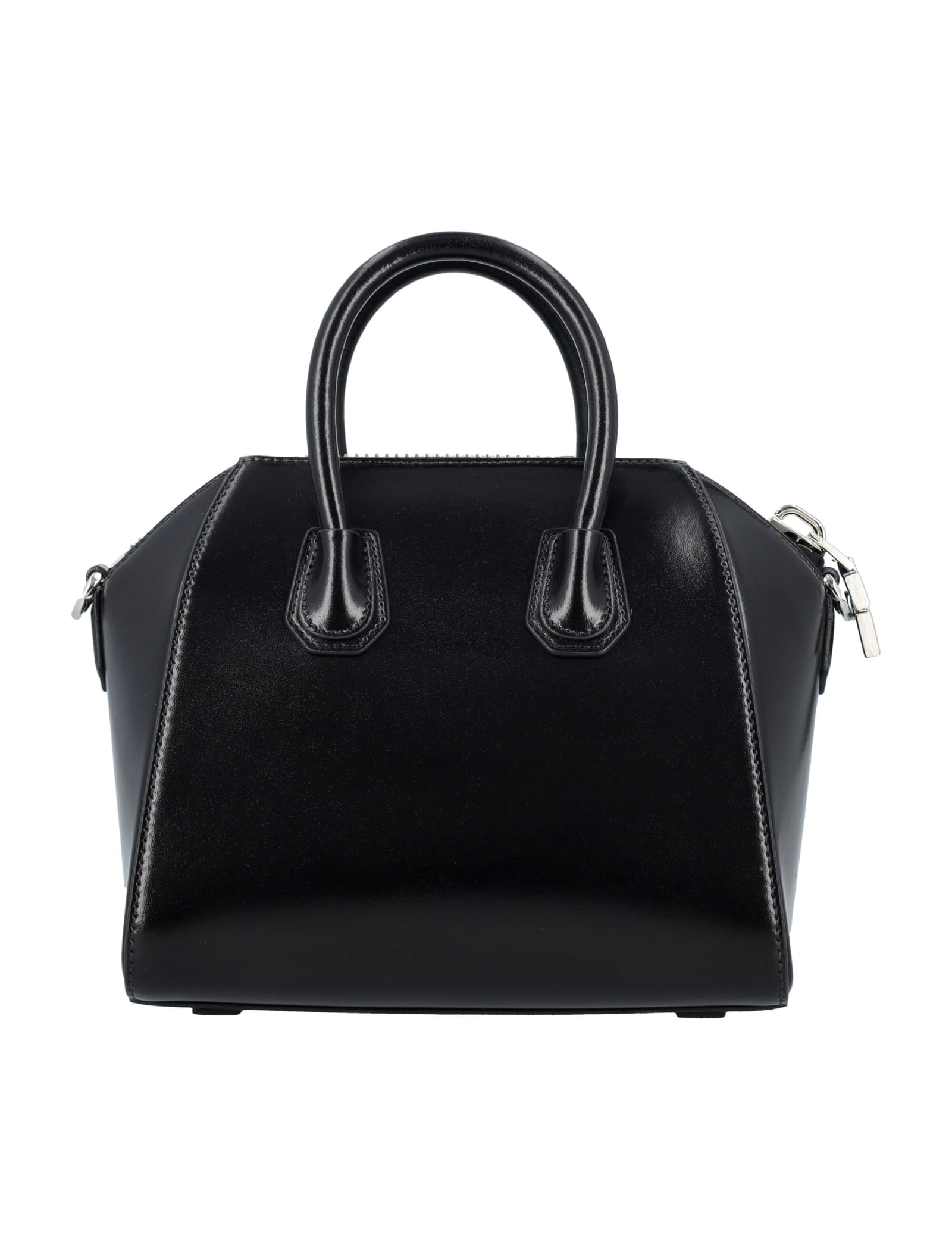 Shop Givenchy Antigona Mini Bag In Black