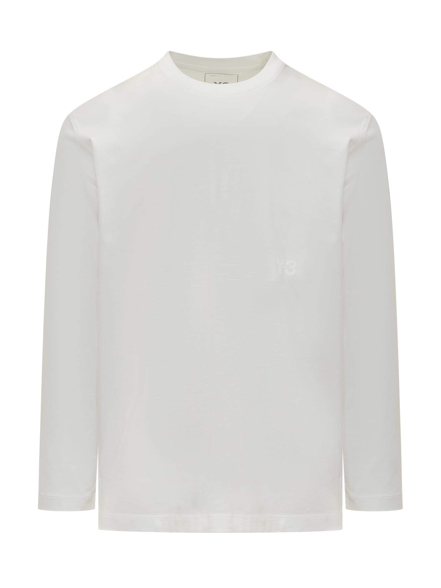 Y-3 T-shirt In White Cotton In Core White