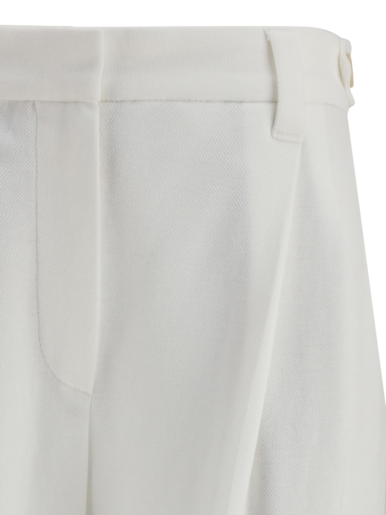 Brunello Cucinelli Women Classic Trousers In White