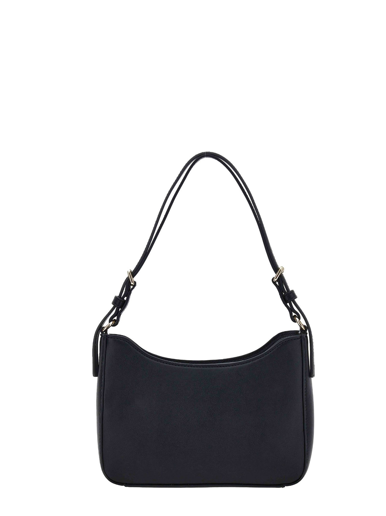 Shop Versace Jeans Couture Hobo Bag In Black