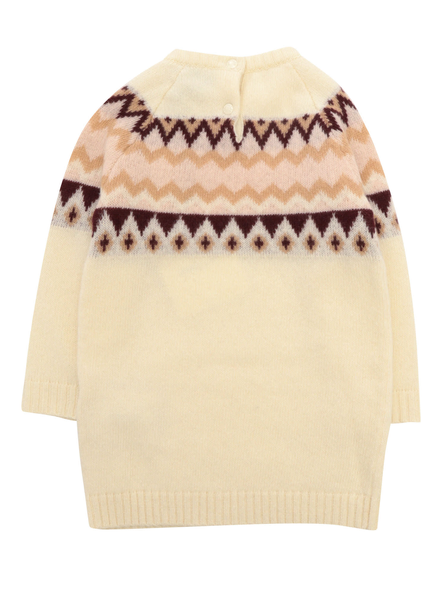 Moncler Dress In Beige