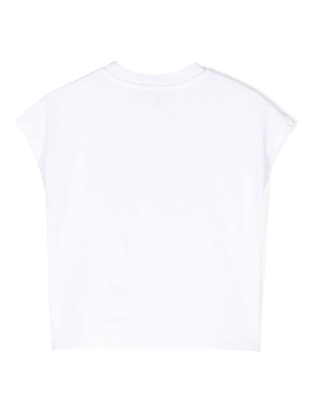 Shop Dkny T-shirt Con Stampa In White