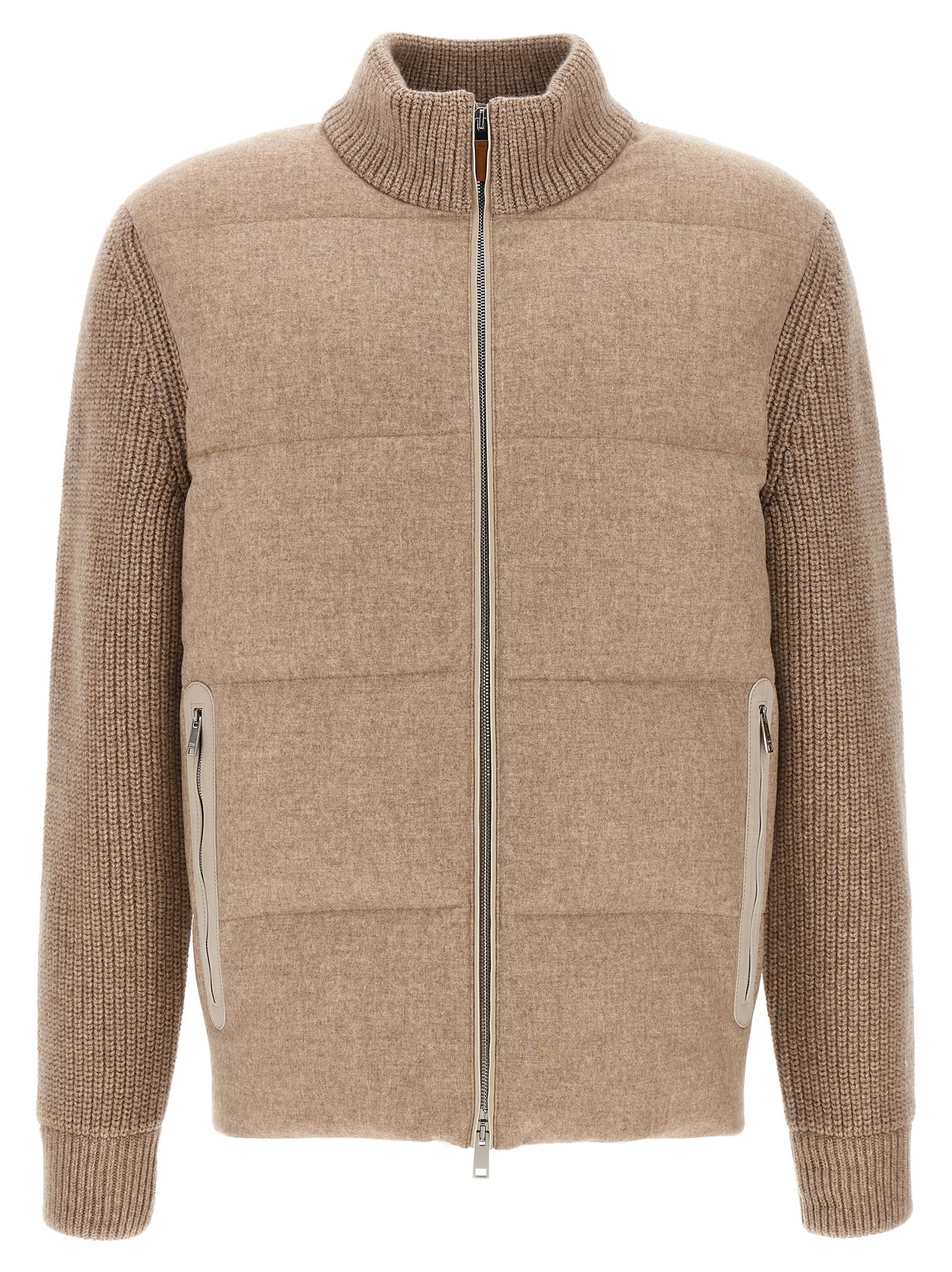 Shop Zegna Oasi Cardigan In Beige