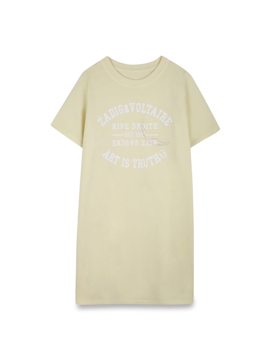 Zadig & Voltaire Dress In Yellow