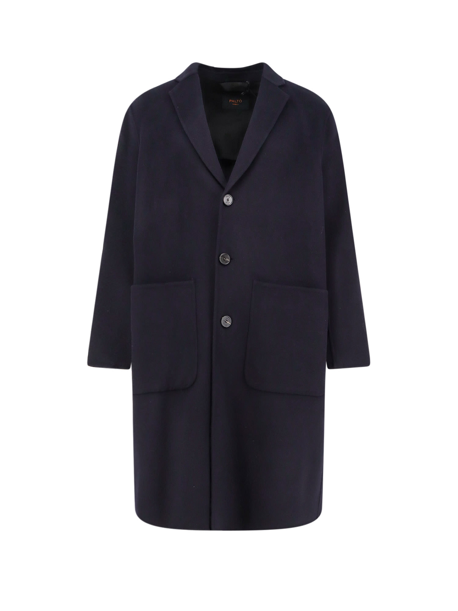 Paltò Cameron Db Wool Blend Coat In Black
