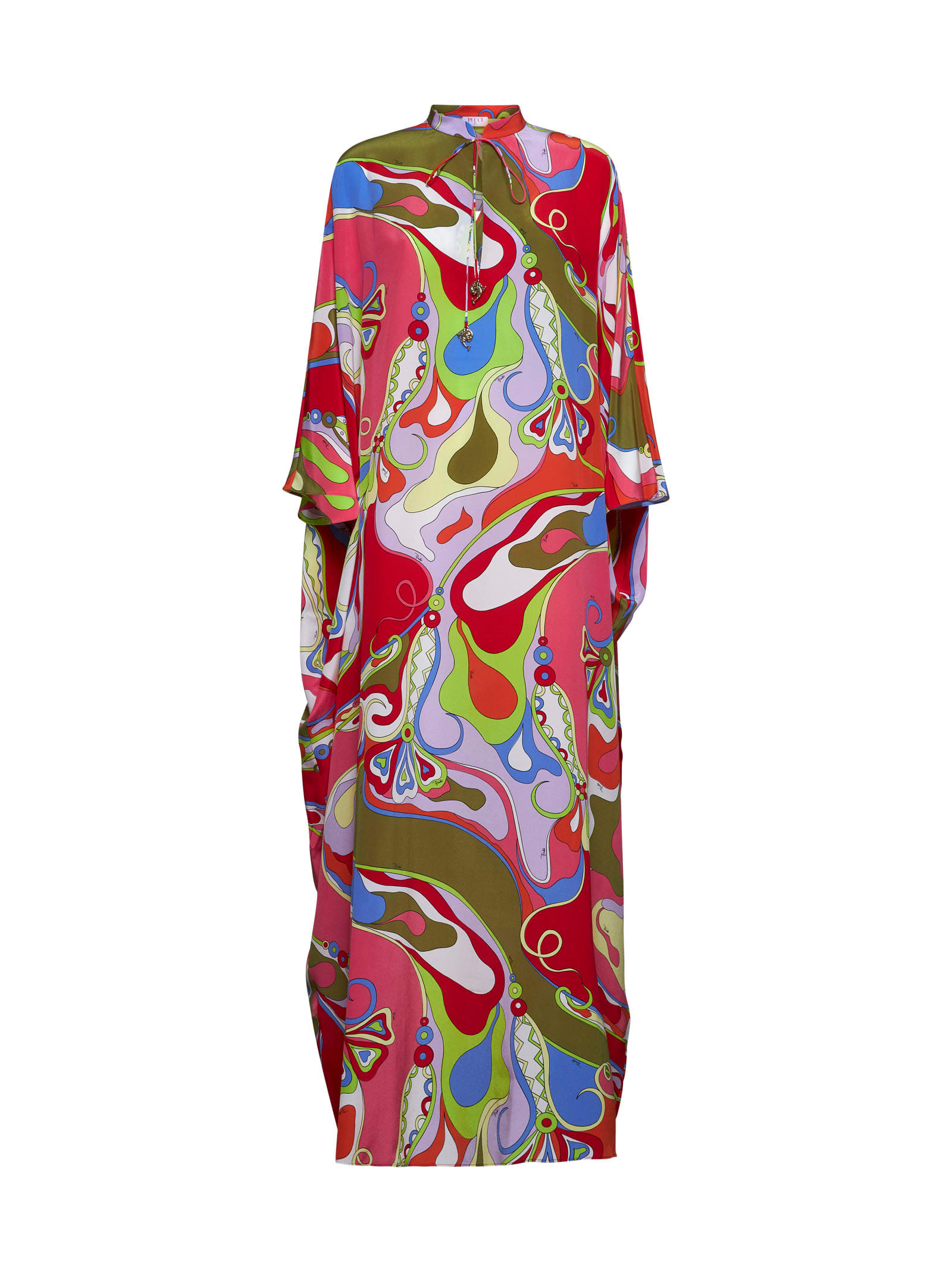 Shop Pucci Dress In Multicolour