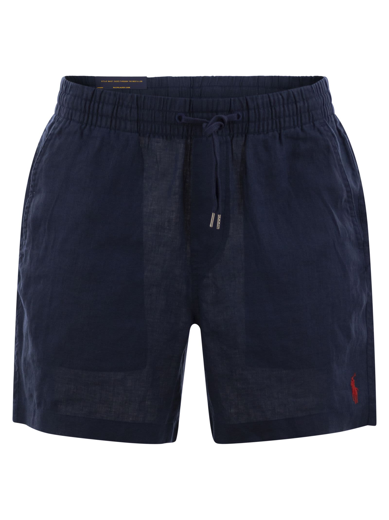 Polo Ralph Lauren Short Prepster Linen Polo 15.2 Cm