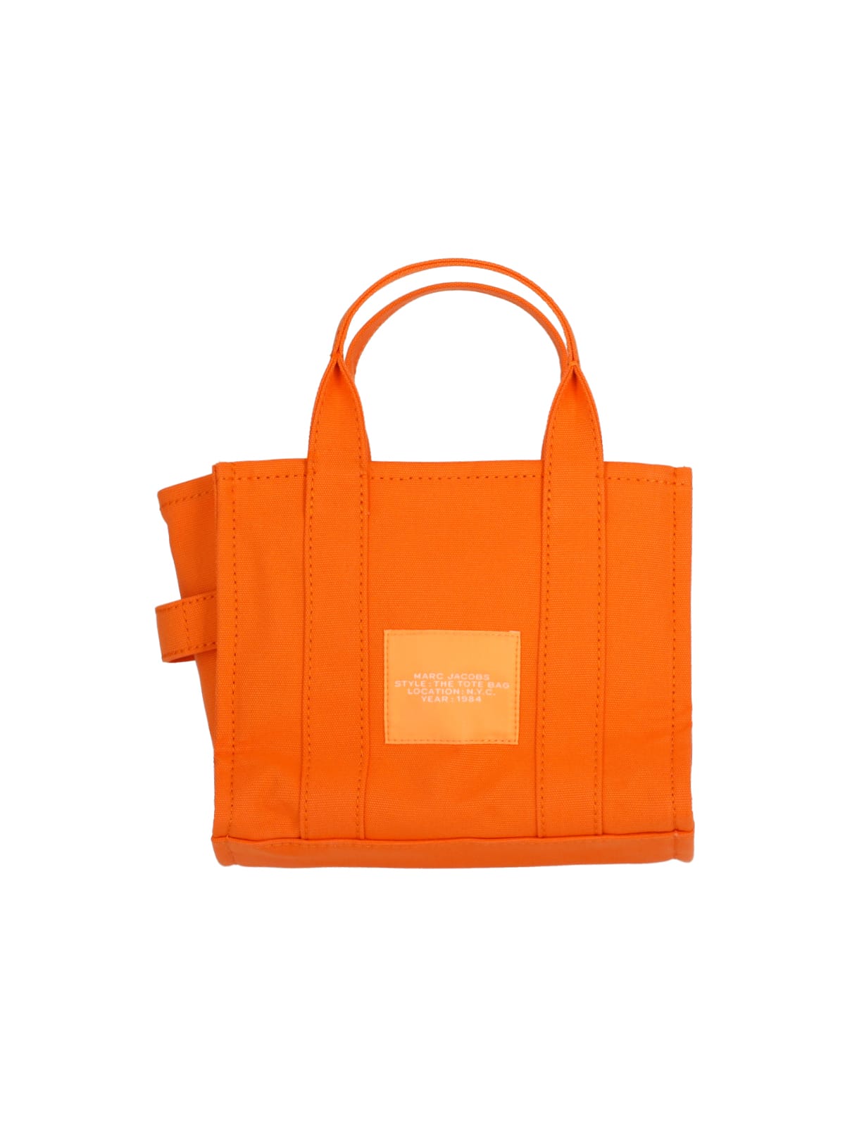 Shop Marc Jacobs The Mini Tote Bag In Orange