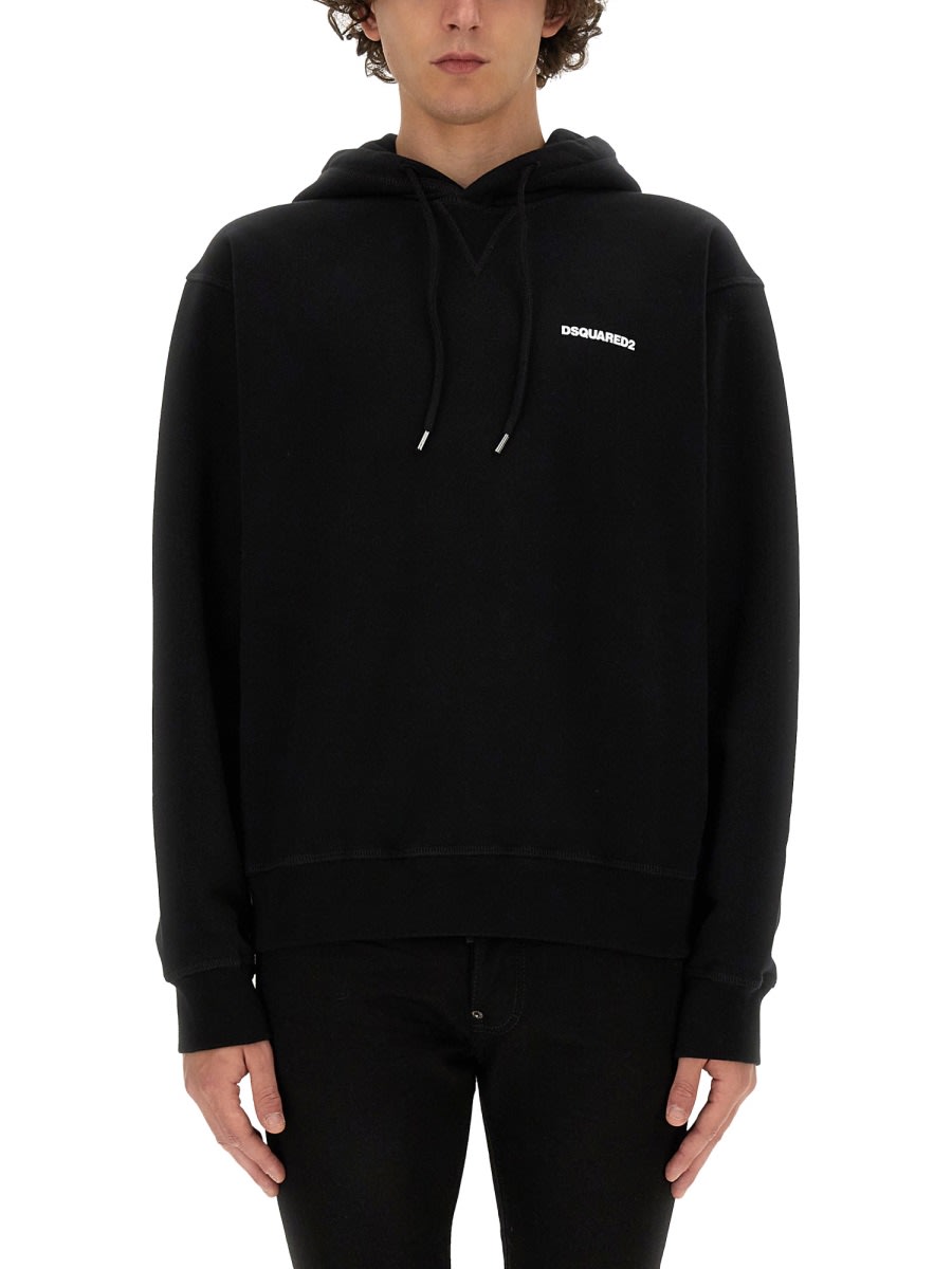 Shop Dsquared2 Cool Fit Sweatshirt In Black