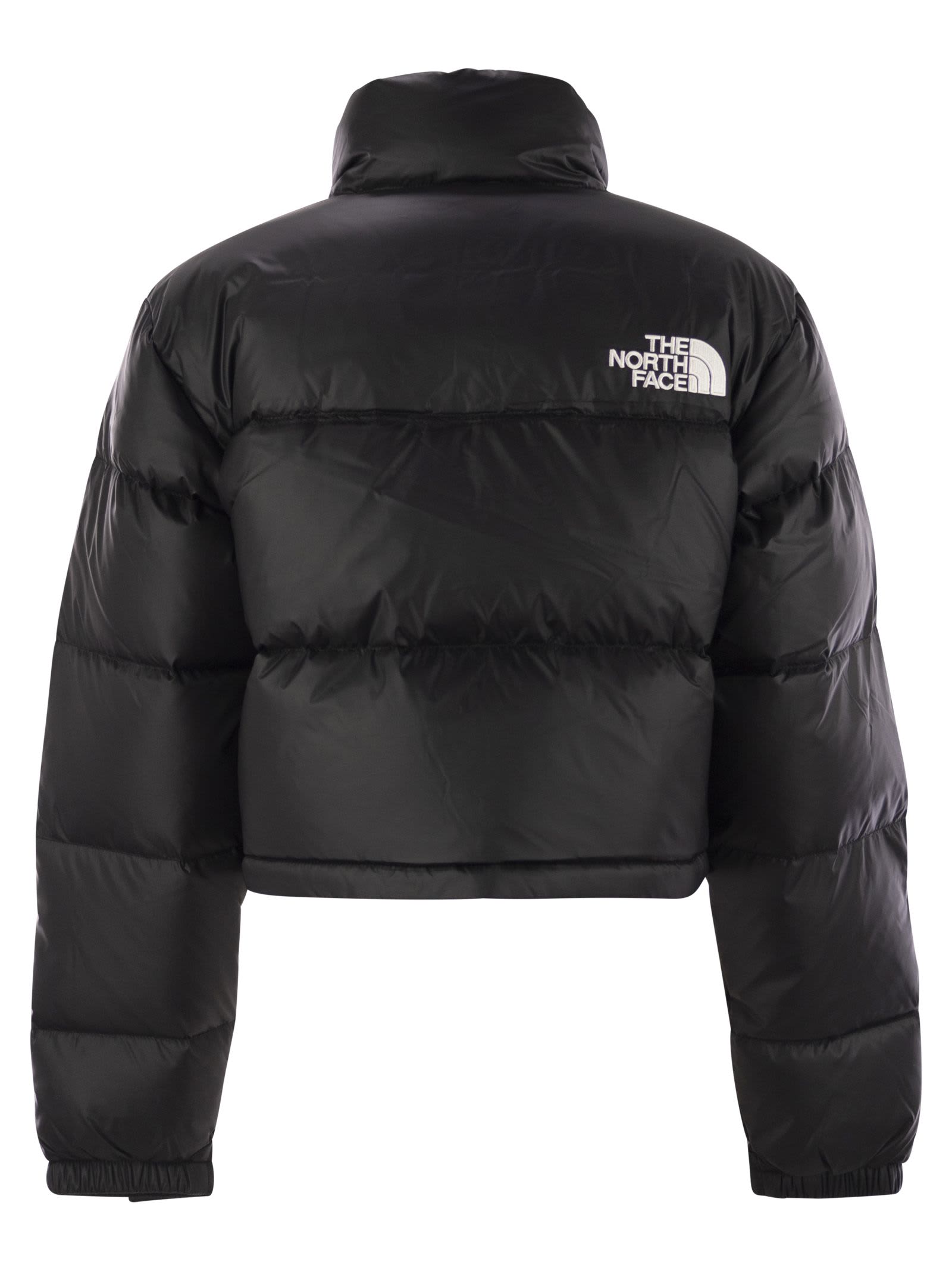 The North Face 1996 Retro Nuptse Short Down Jacket In Black