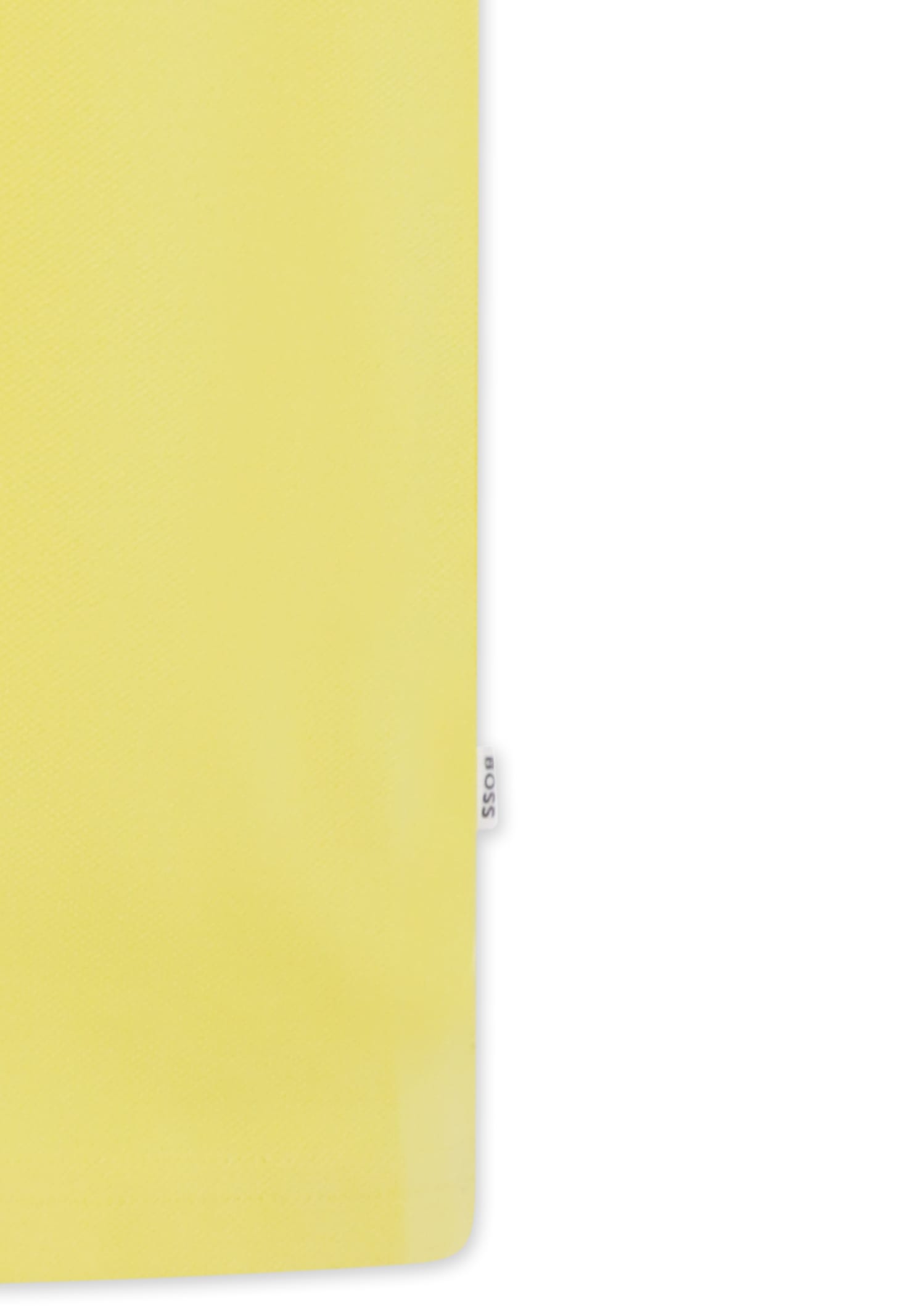Hugo Boss Yellow Polo Shirt For Boy With Logo In Yellow