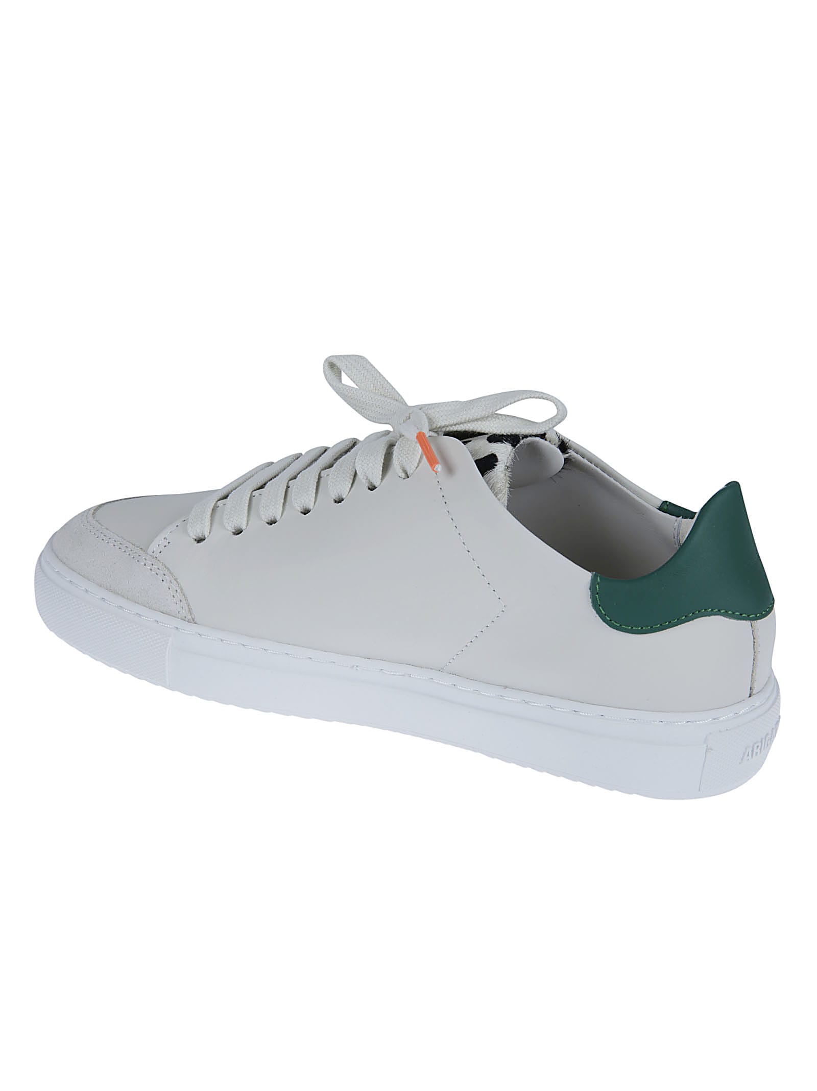 Shop Axel Arigato Triple Animal Sneakers In Cream/dark Green