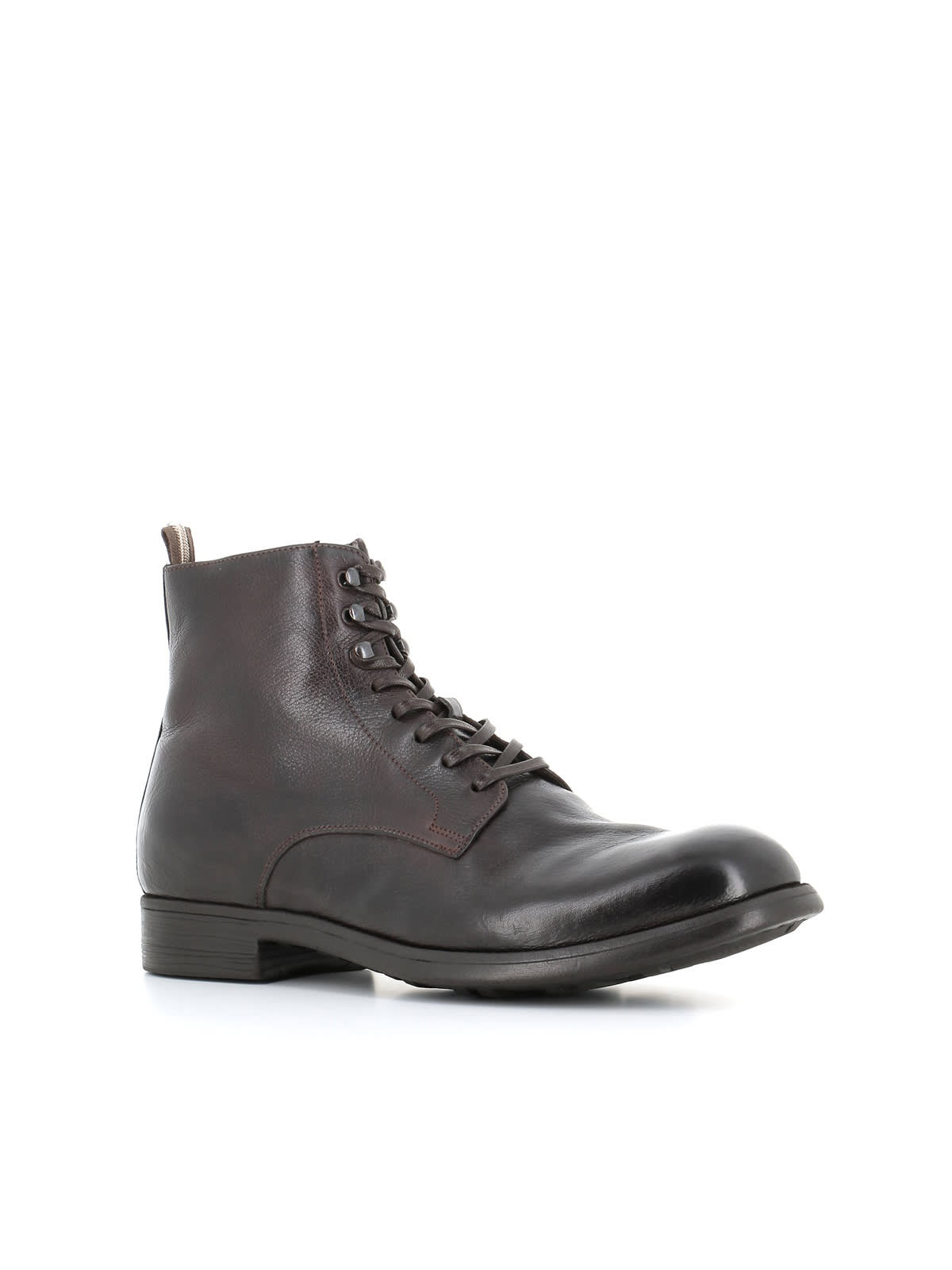 Shop Officine Creative Lace-up Boot Chronicle/004 In Dark Brown