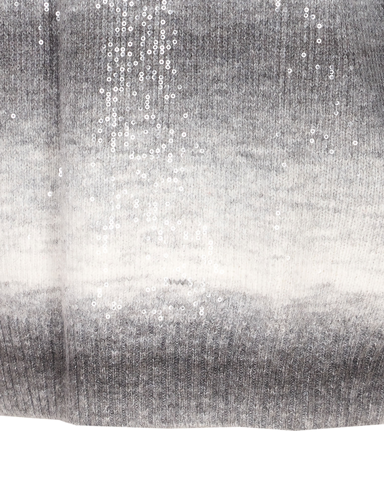 Liu •jo Sequins Sweater In Gray
