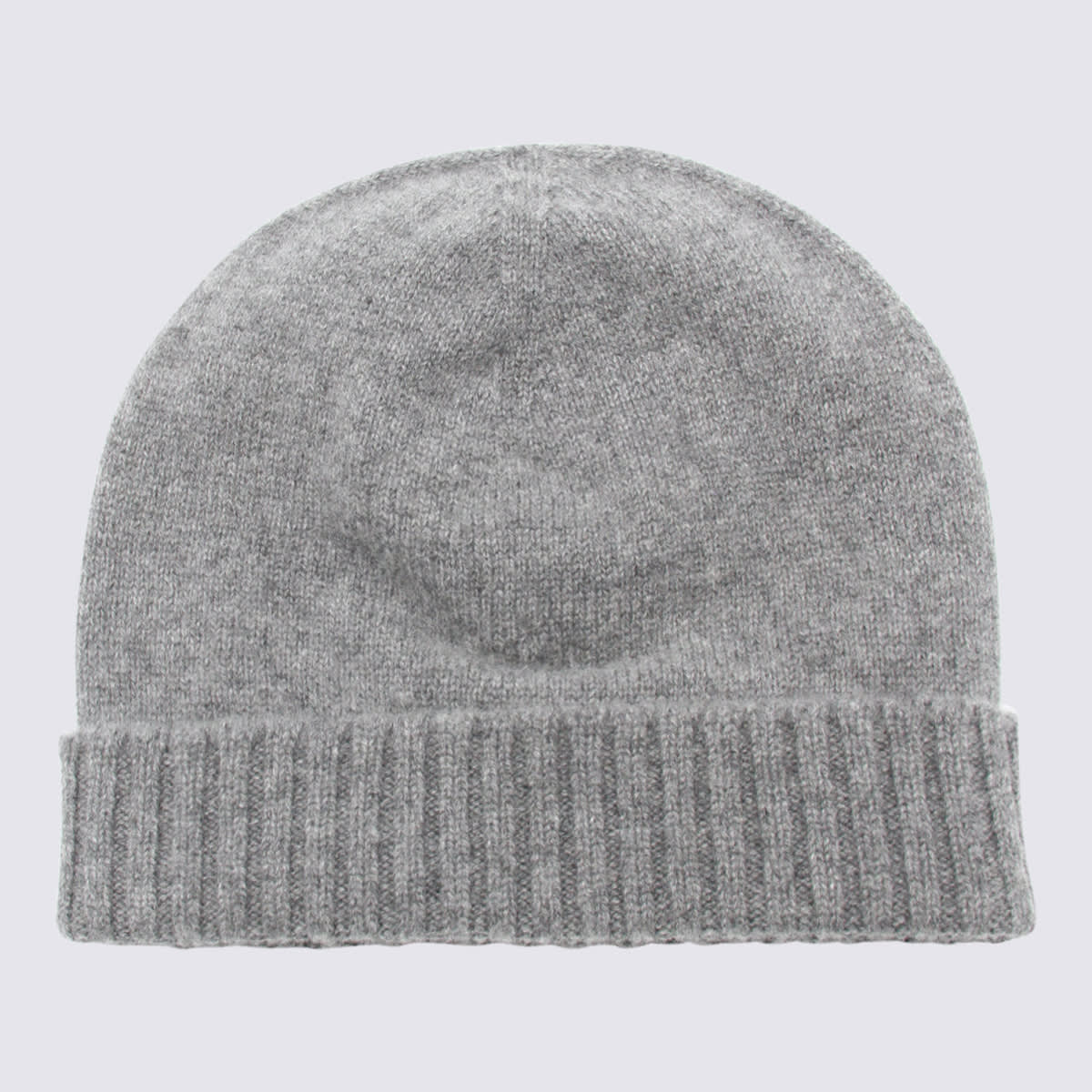 Malo Ribbed Cuff Soft Texture Hat In Gray