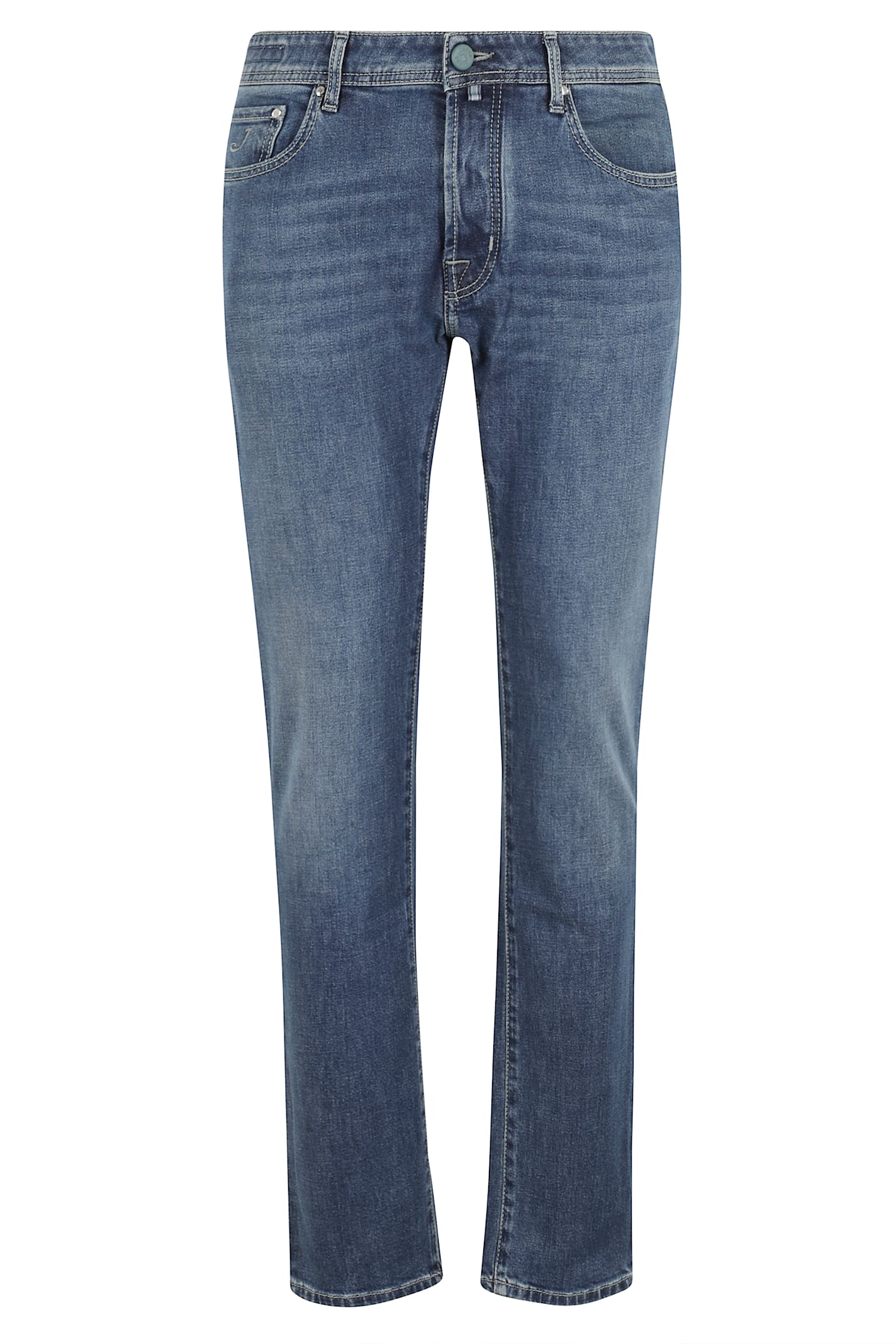 Jacob Cohen Pant 5 Pkt Slim Fit Bard In Blue