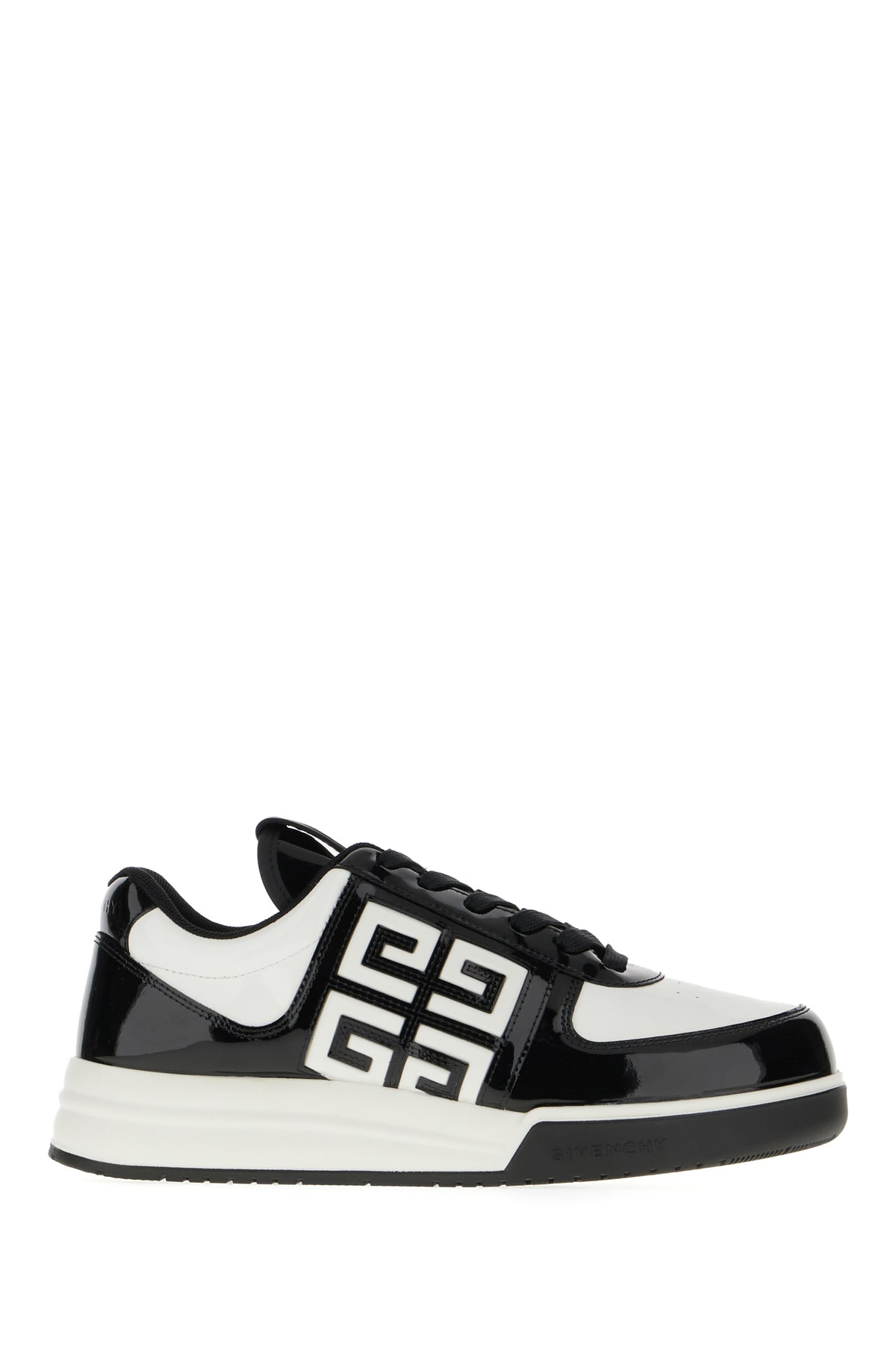 Givenchy Two-tone Leather G4 Sneakers In 004