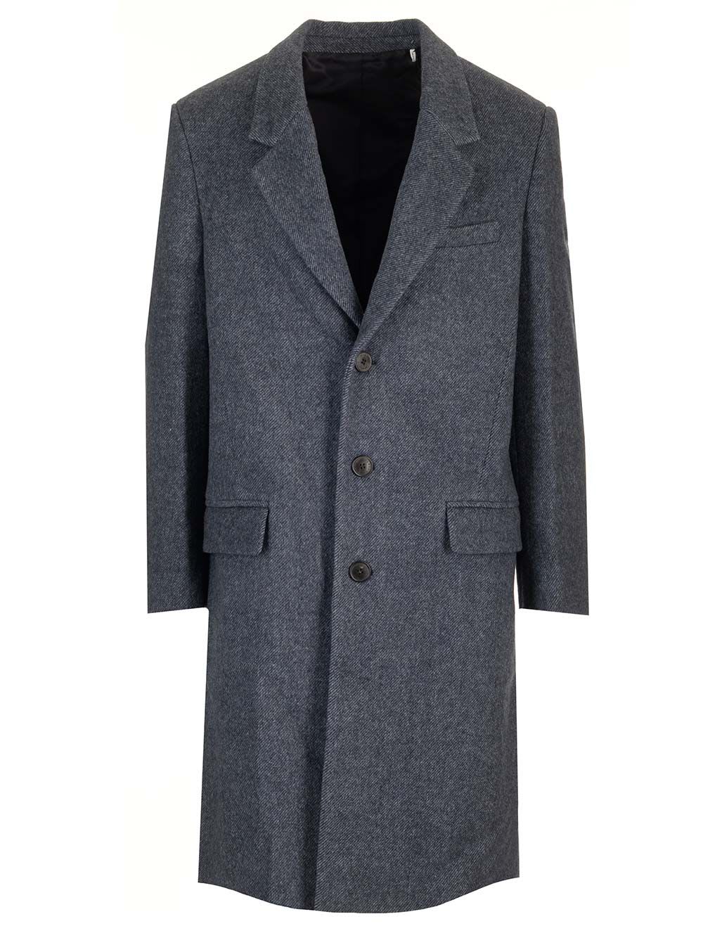 Shop Isabel Marant Johel Coat In Grey