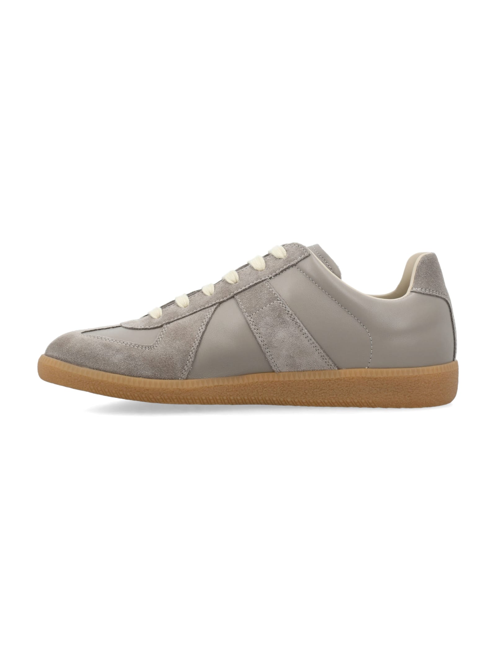 Shop Maison Margiela Replica Sneakers In Birdie Grey