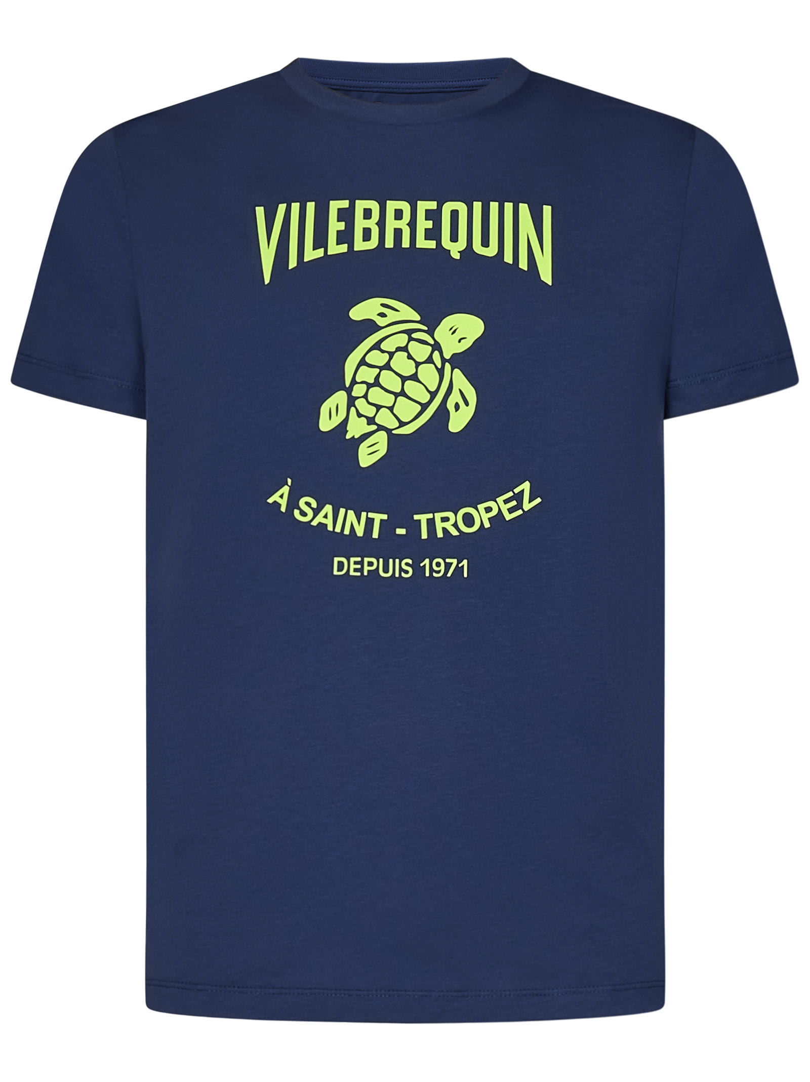 Shop Vilebrequin T-shirt In Blue