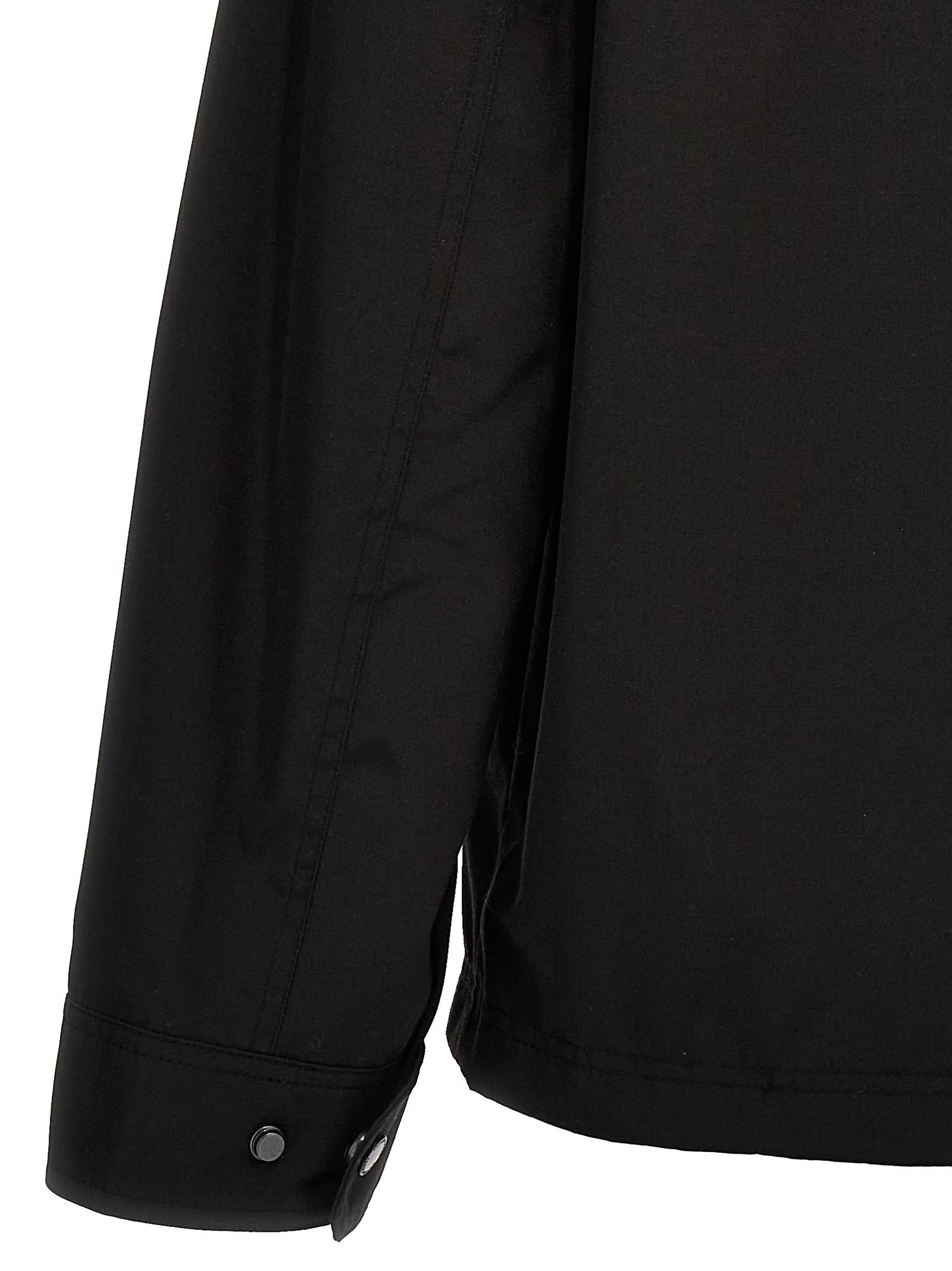 Shop Canada Goose Burnaby Chore Jacket In Black