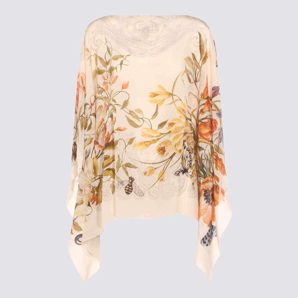 Valentino Garavani White Silk Top