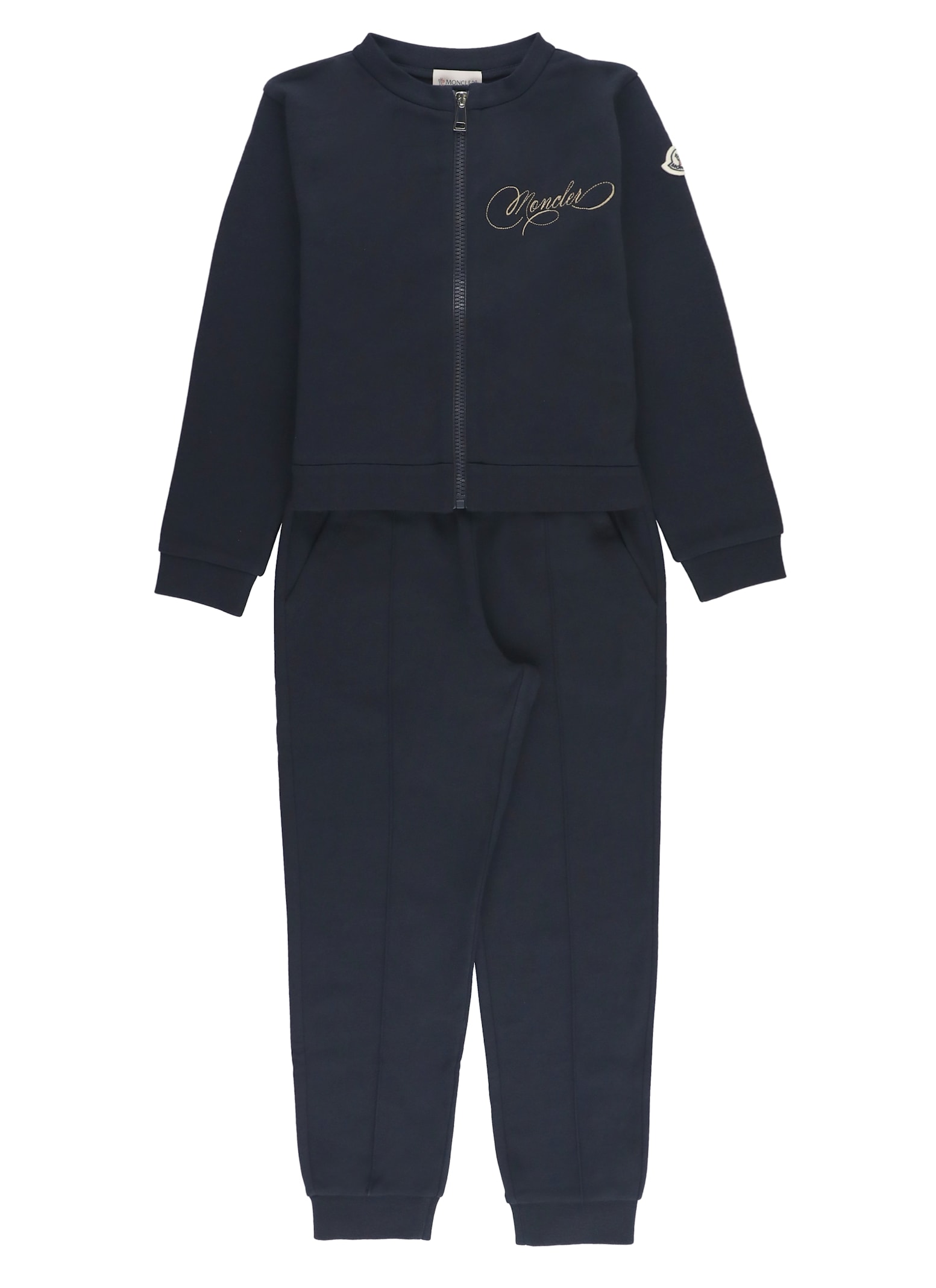 MONCLER TWO PIECE JUMPSUIT WITH LOGO