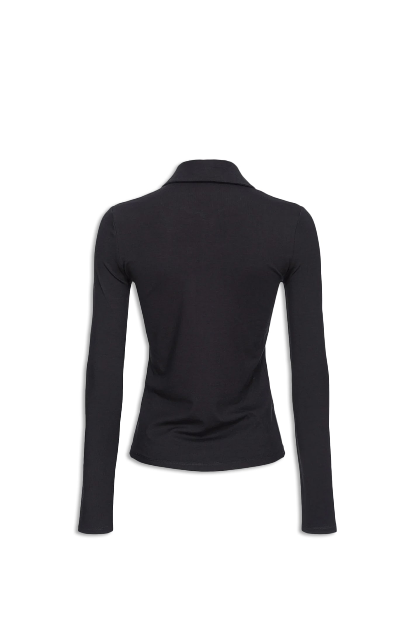 Shop Pinko Portafoto Polo Shirt In Black