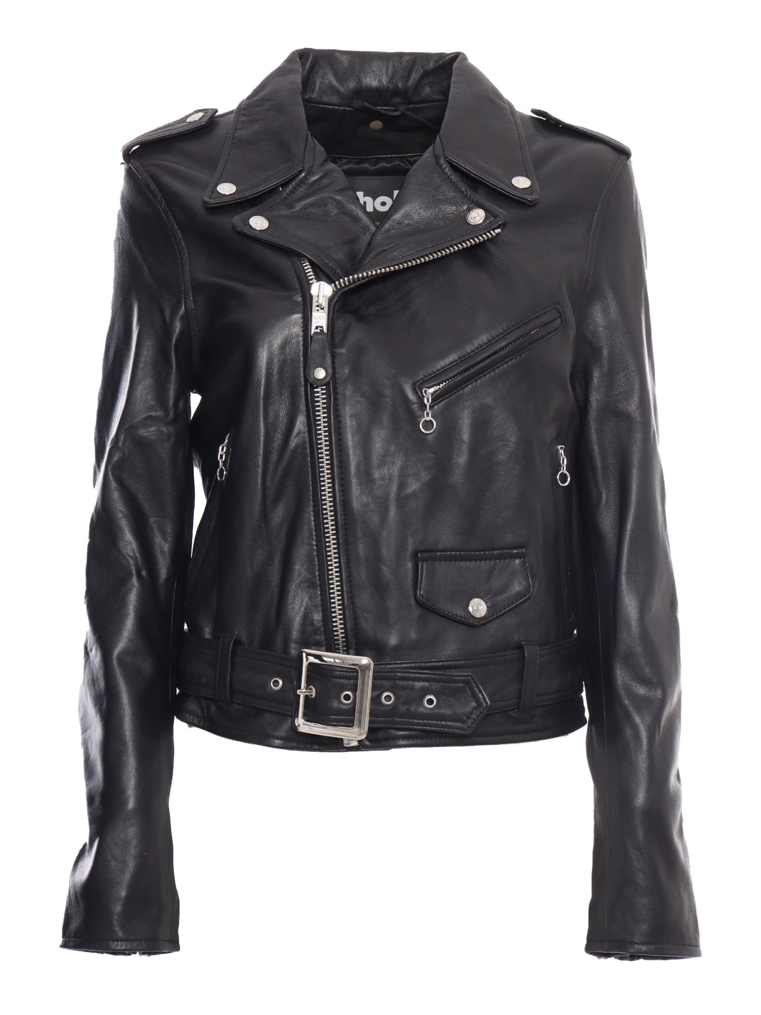 Shop Schott Black Leather Jacket