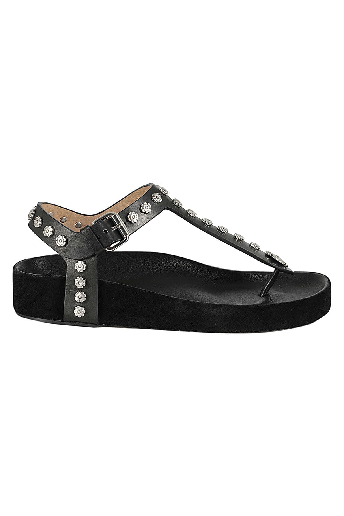 Shop Isabel Marant Enore In Black/silver Bksi