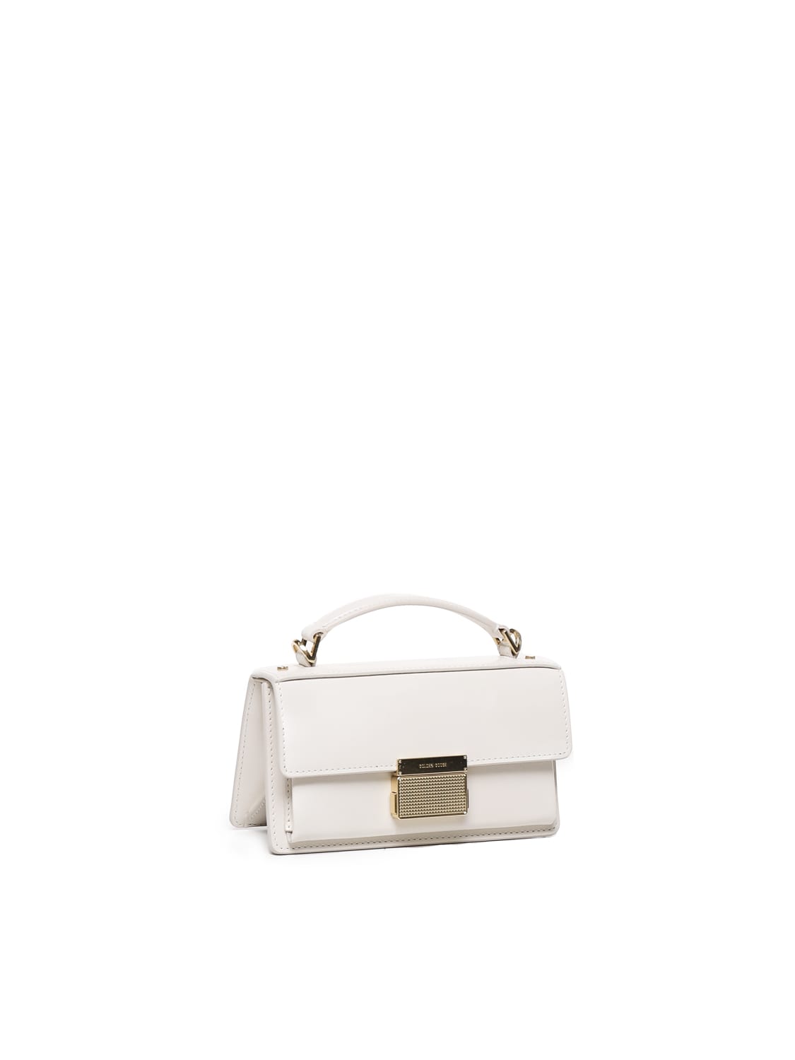 Shop Golden Goose Venezia Bag Small In White