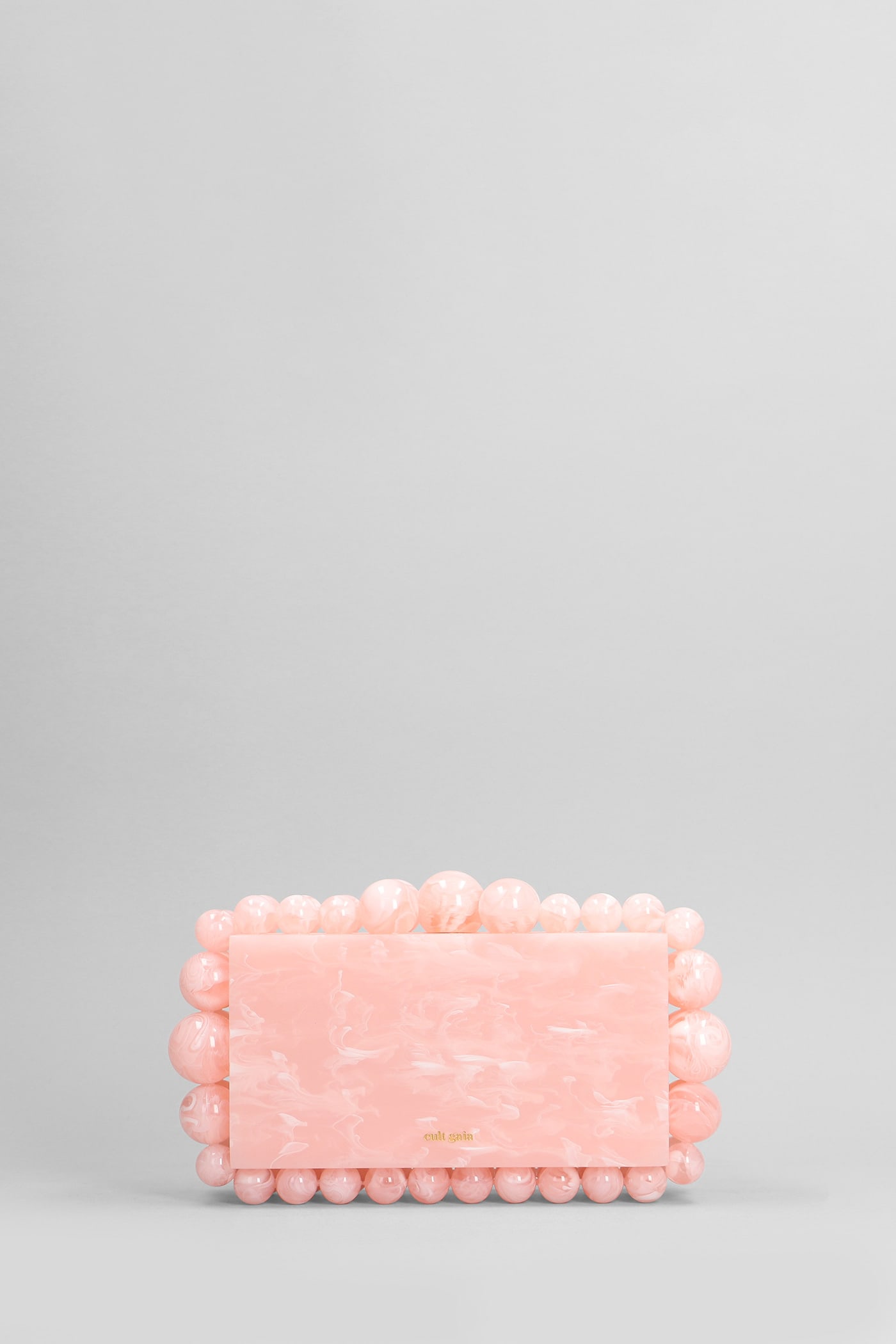 Cult Gaia Eos Hand Bag In Rose-pink Acrylic