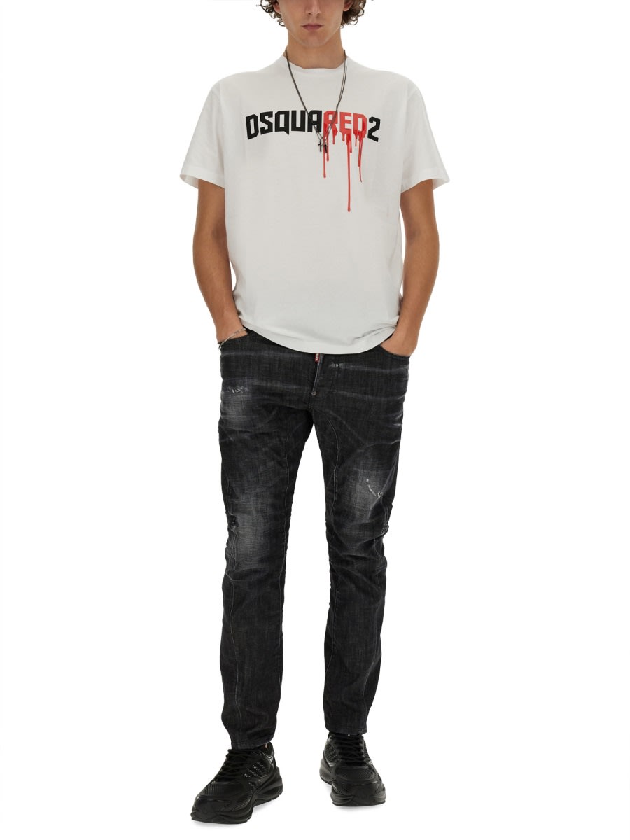 Shop Dsquared2 Cool Fit T-shirt In White