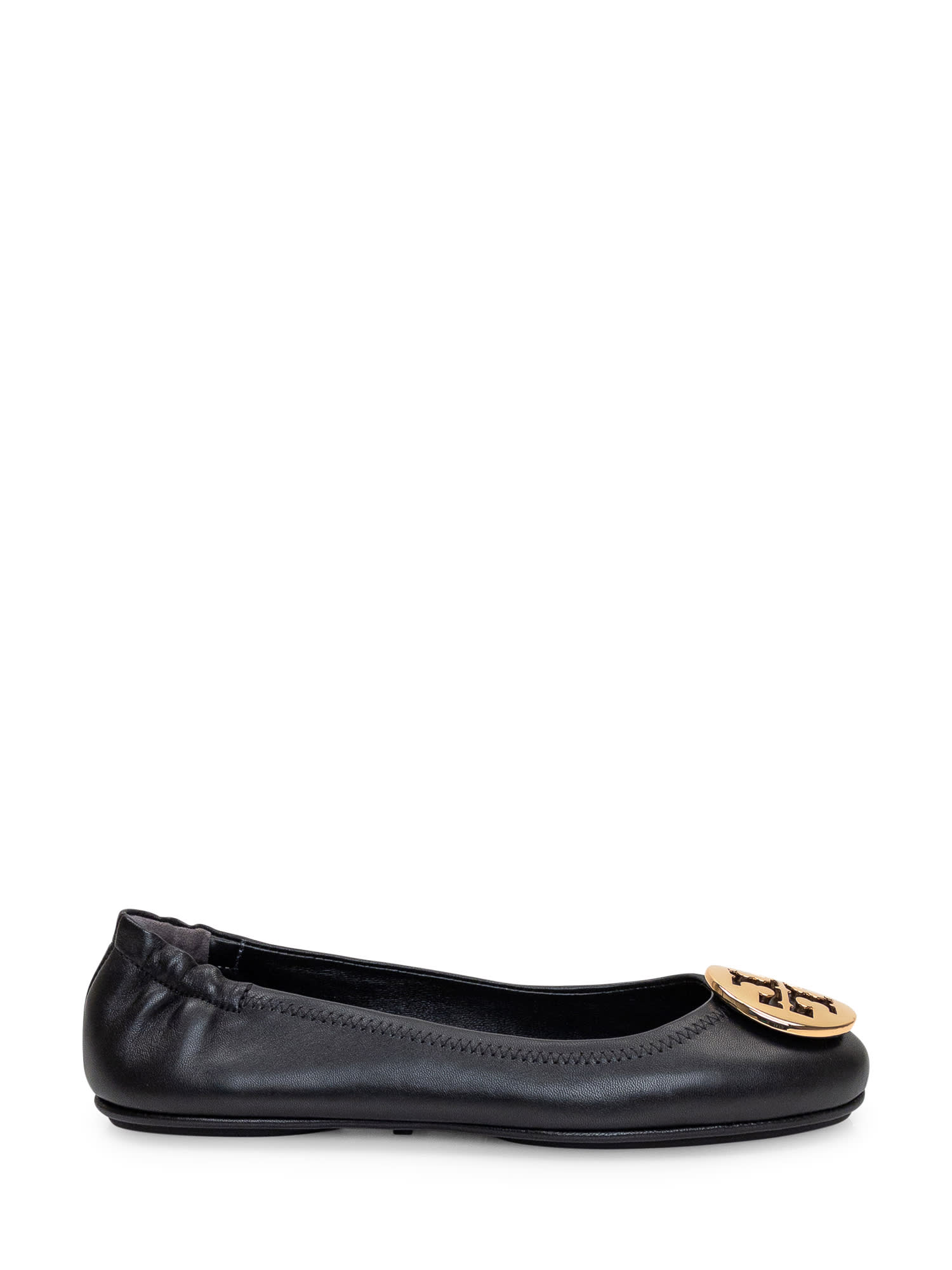 Shop Tory Burch Minnie Ballerina In Quadretto