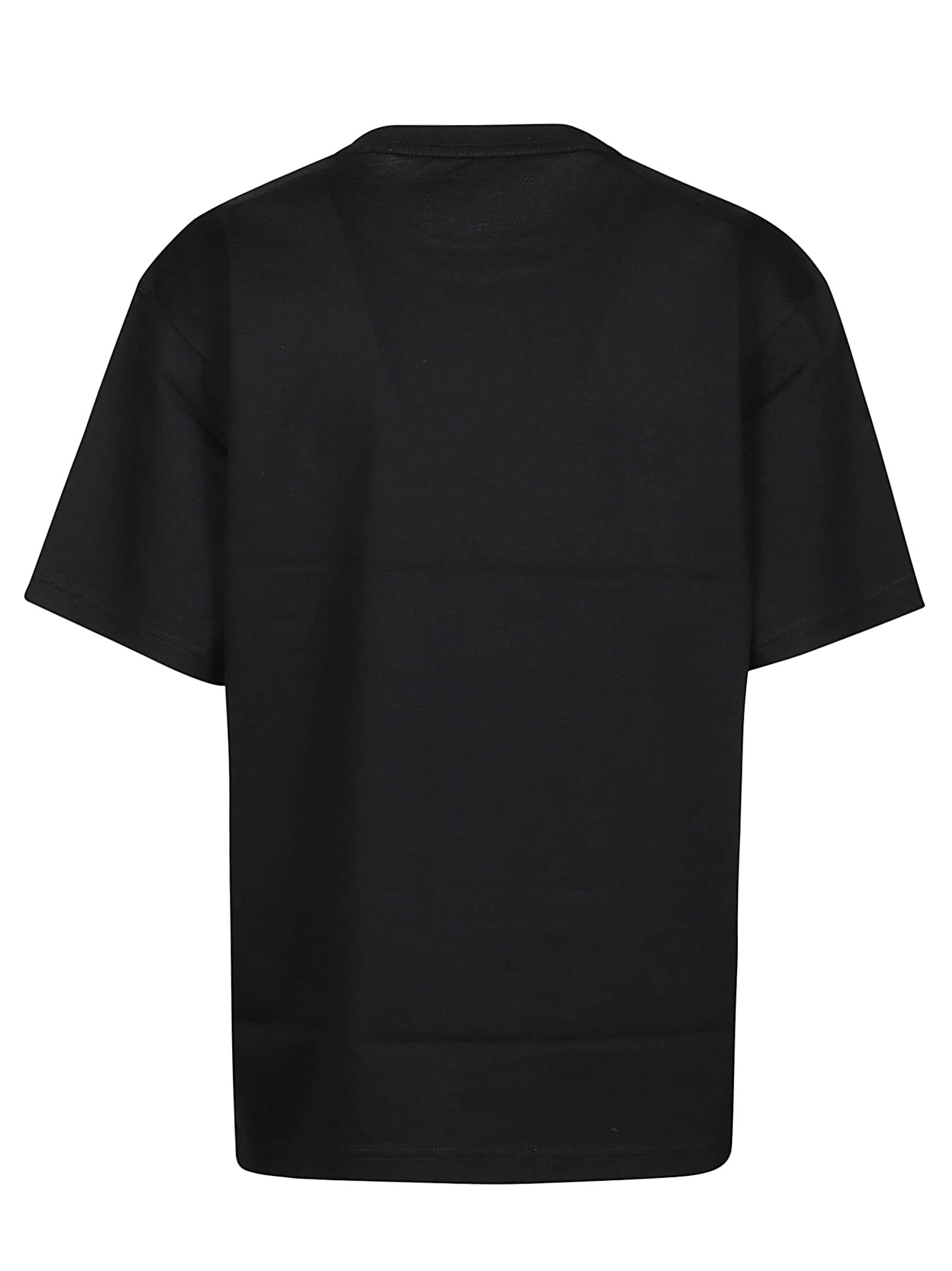 ALEXANDER WANG T PUFF LOGO BOUND NECK ESSENTIAL T-SHIRT 