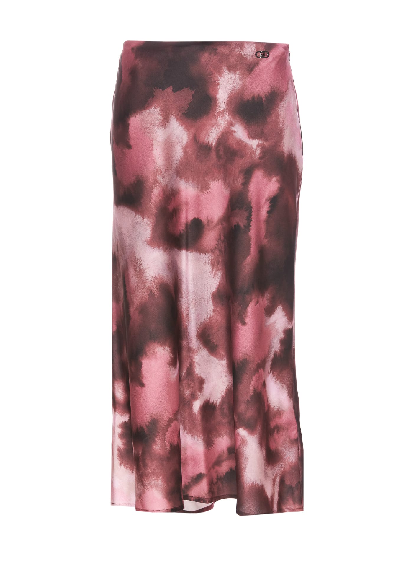 Liu-Jo Printed Twill Skirt Liu-jo