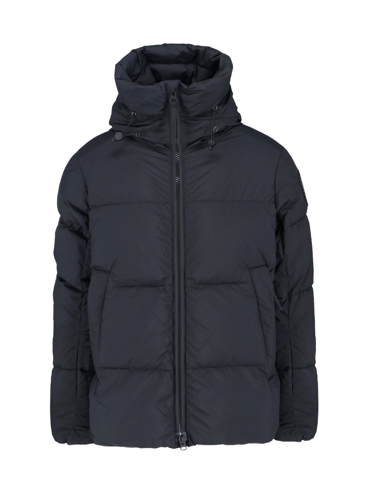Canada Goose Crofton Down Jacket In Black
