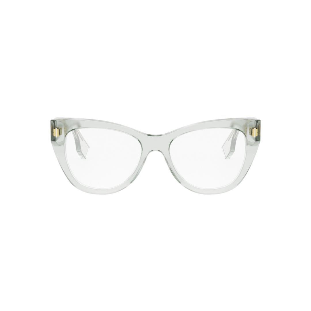 Shop Fendi Cat-eye Frame Glasses In 095