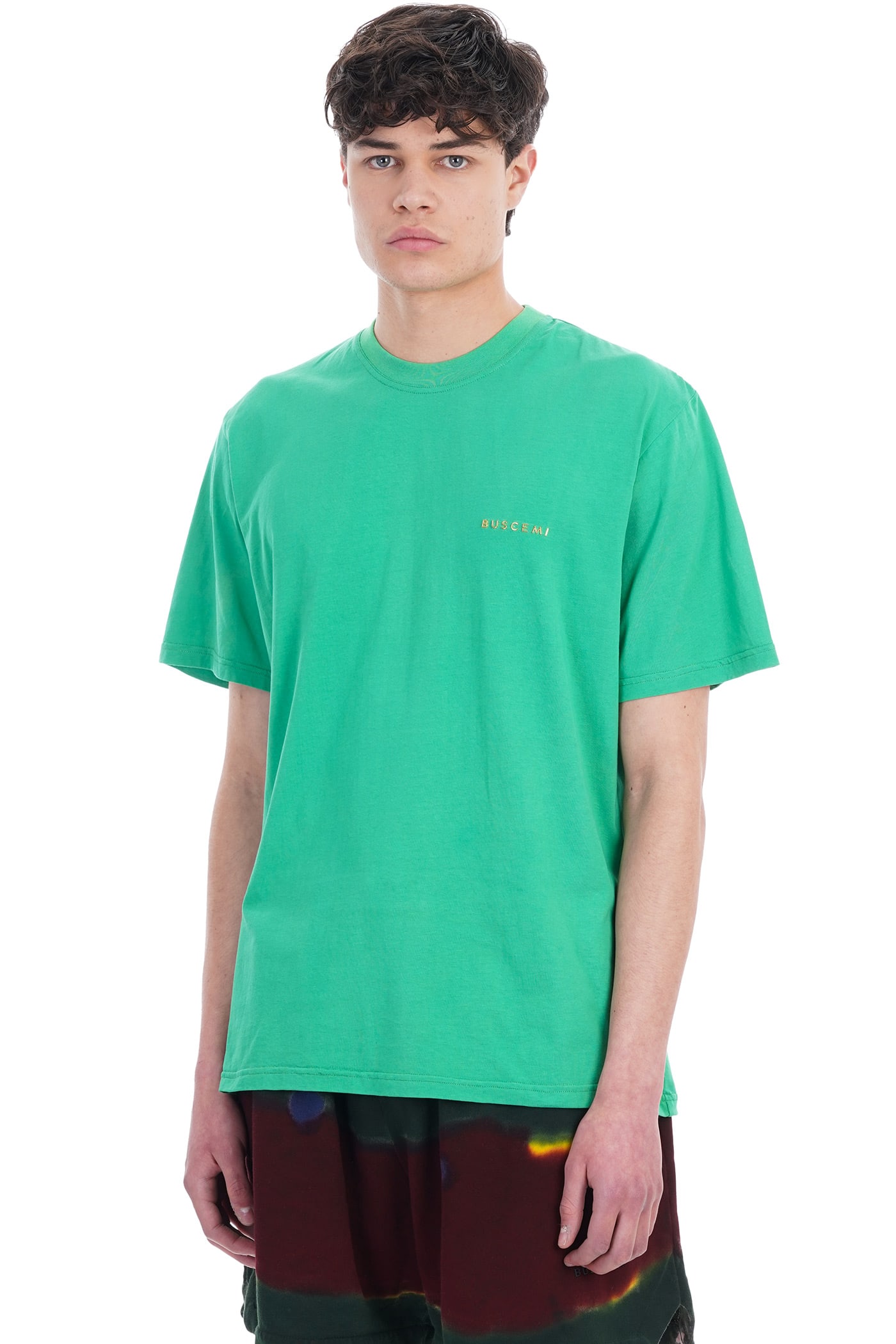 Buscemi T-shirt In Green Cotton