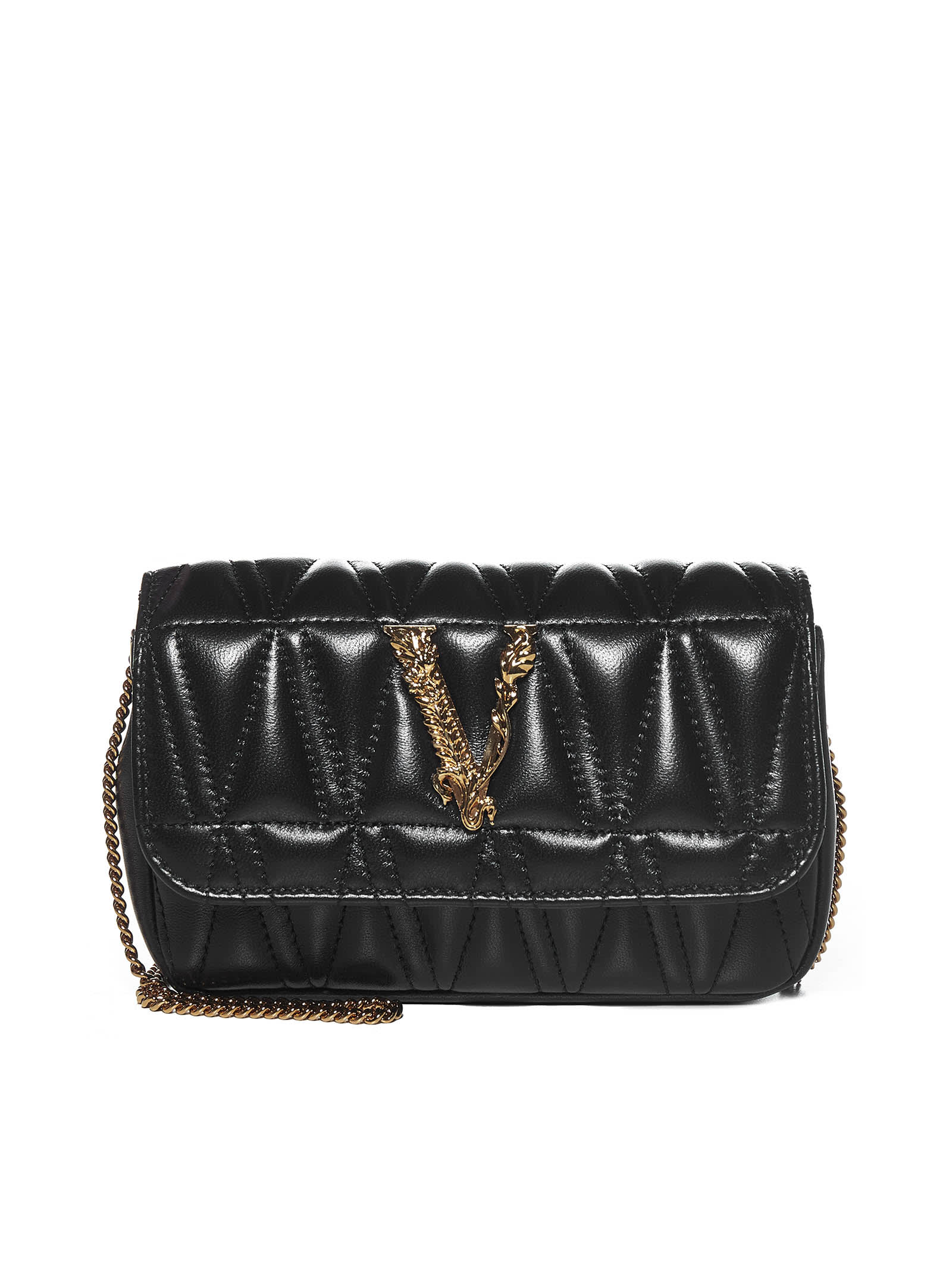 Versace Mini virtus Crossbody Bag