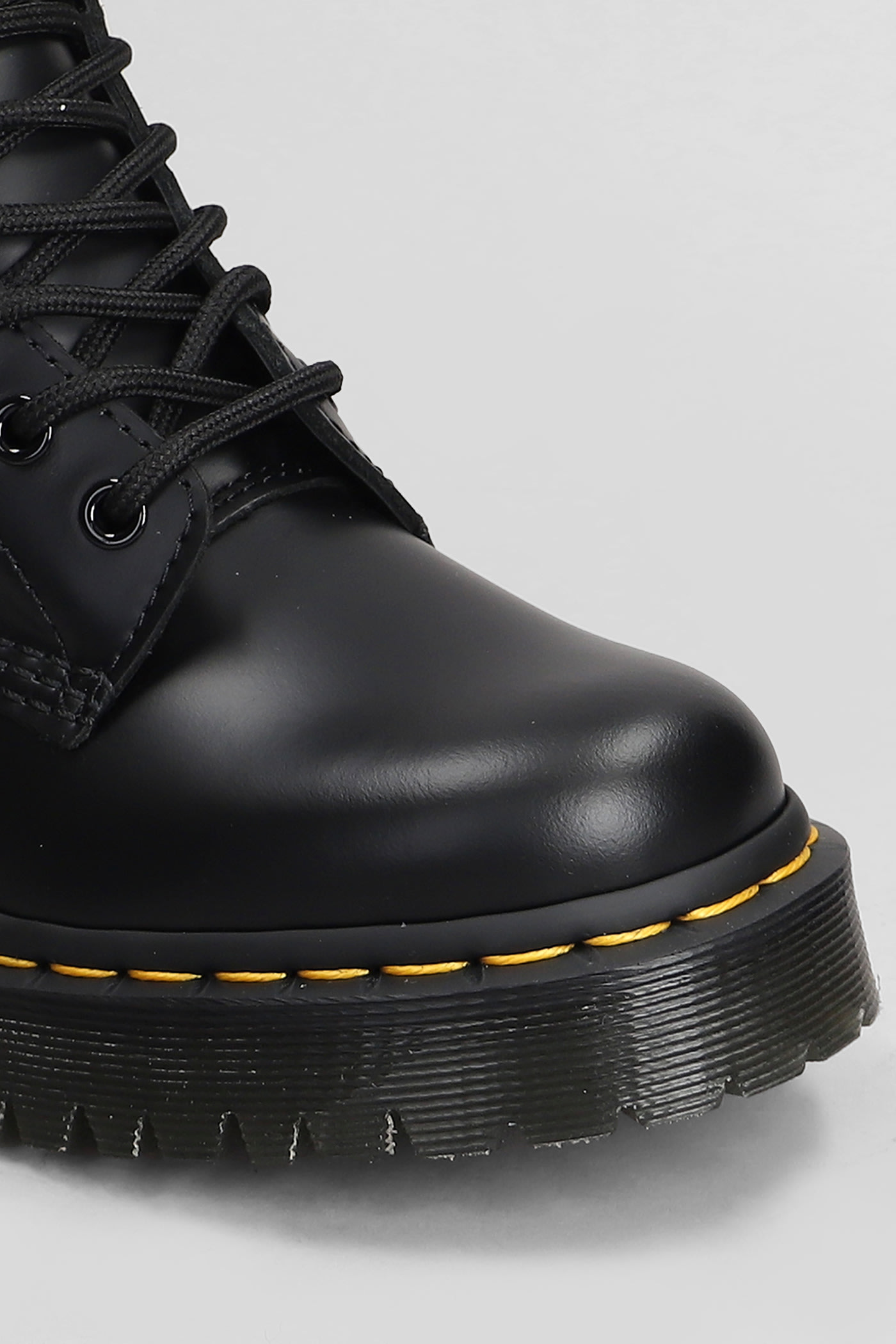 Shop Dr. Martens' 1460 Bex Combat Boots In Black Leather