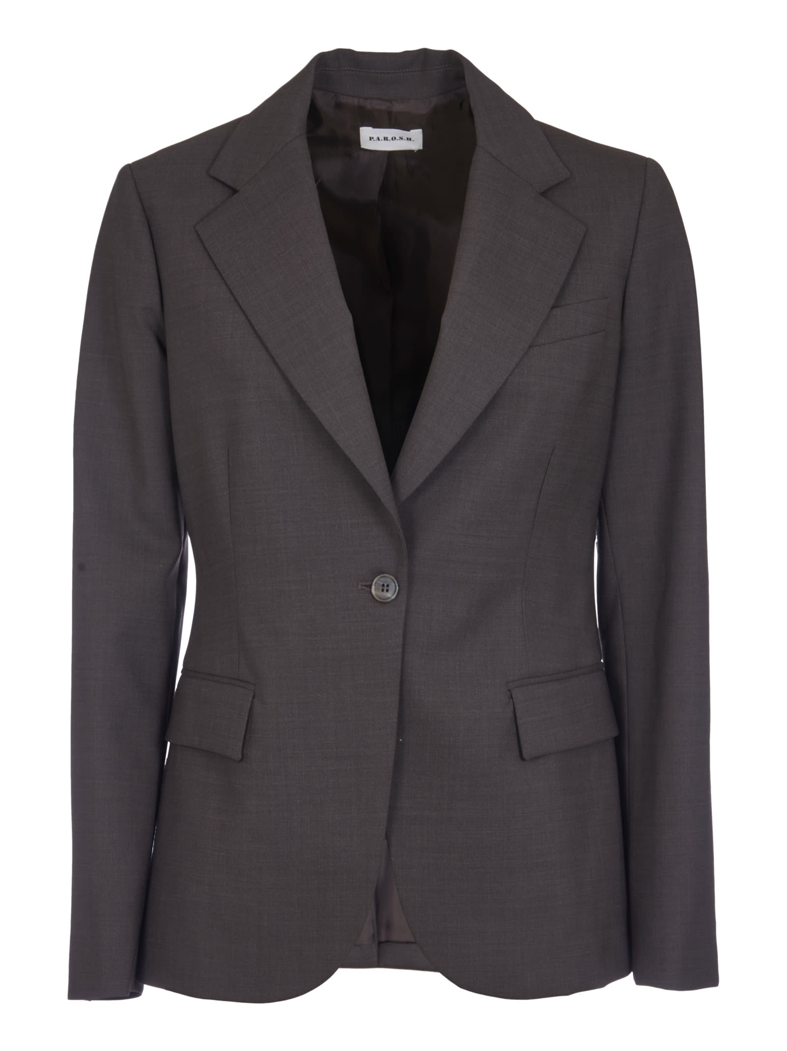 Shop P.a.r.o.s.h Lille Blazer In Bruciato