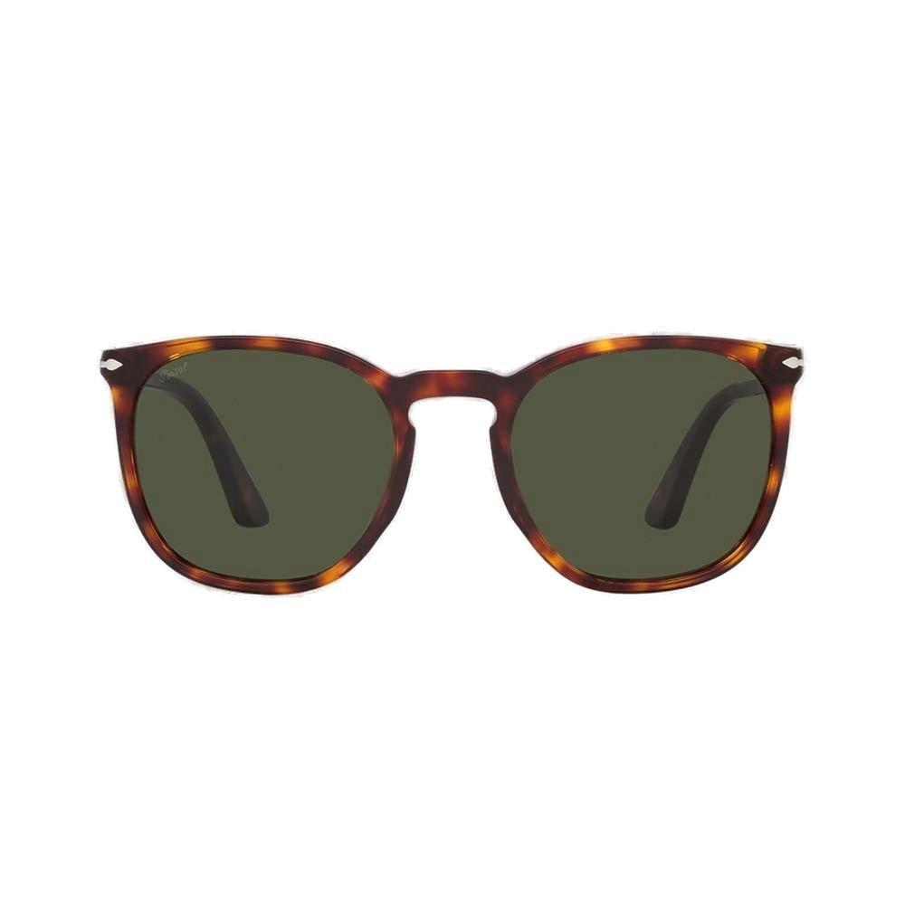 Shop Persol Rectangle-frame Sunglasses In 24/31