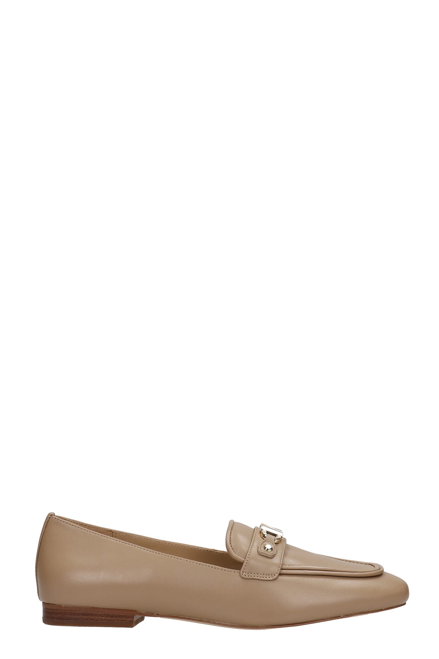 Michael Kors Farrah Loafers In Camel Leather