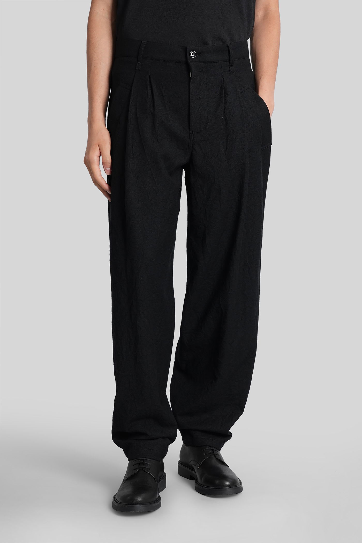 Pants In Black Wool