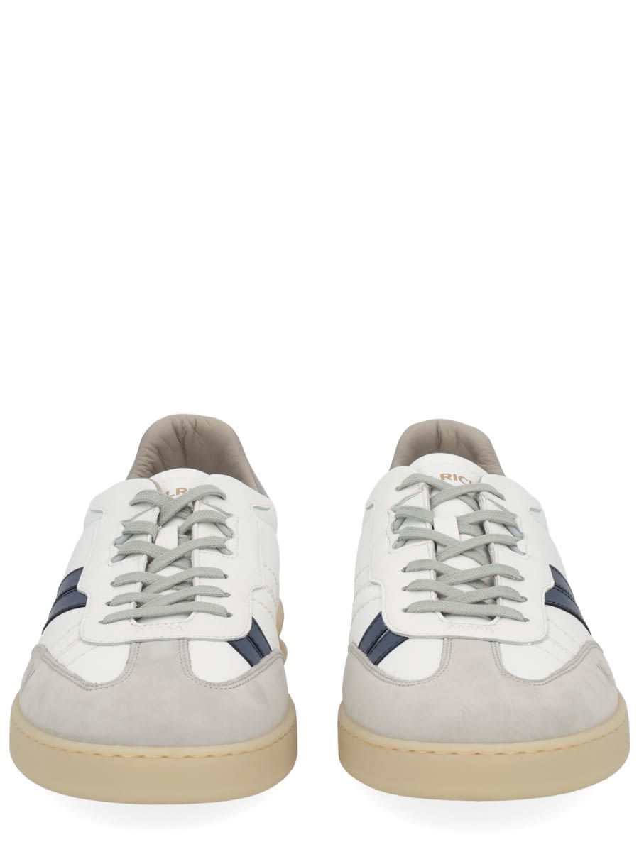 Woolrich Low-top Sneakers With Round Toe And Stripes In Multi